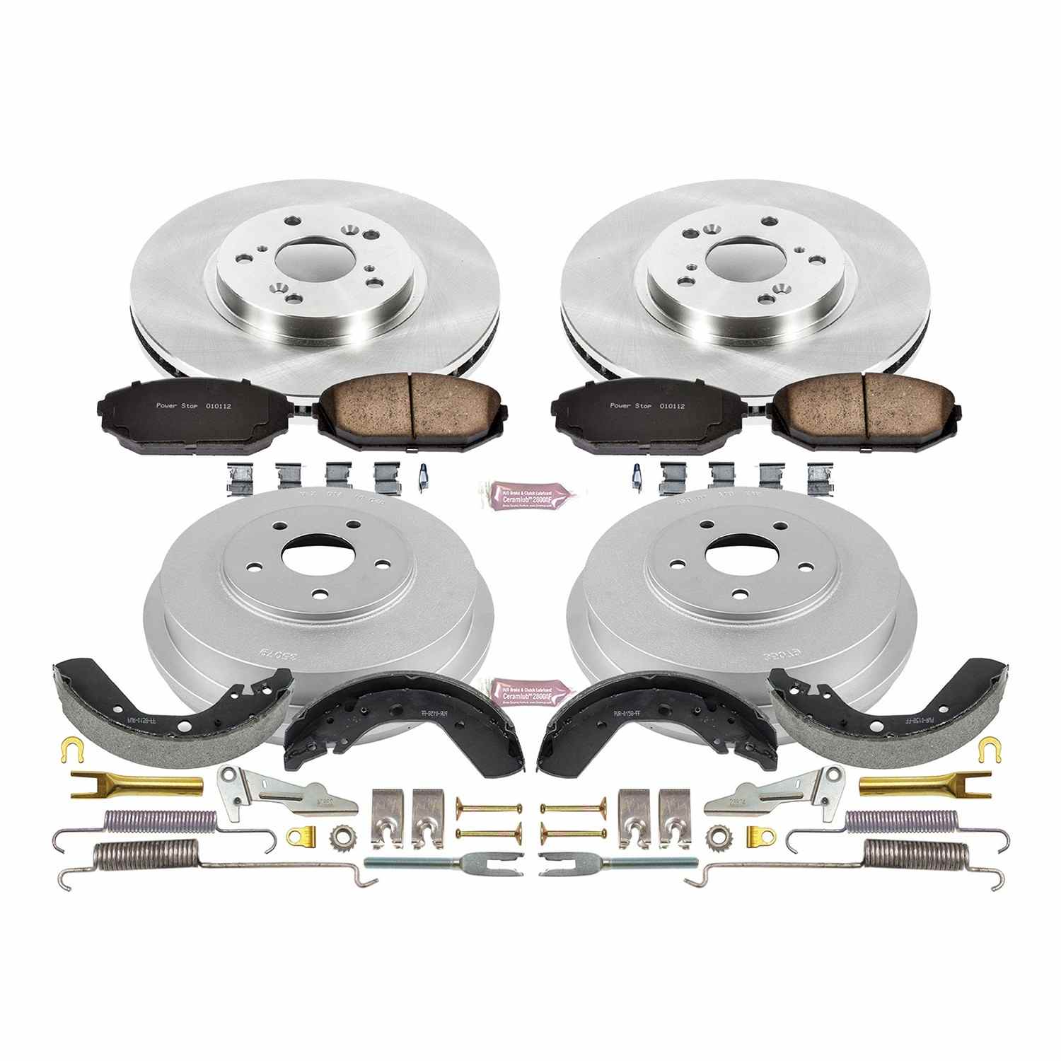 Power Stop 99-01 Honda Odyssey Front & Rear Autospecialty Brake Kit