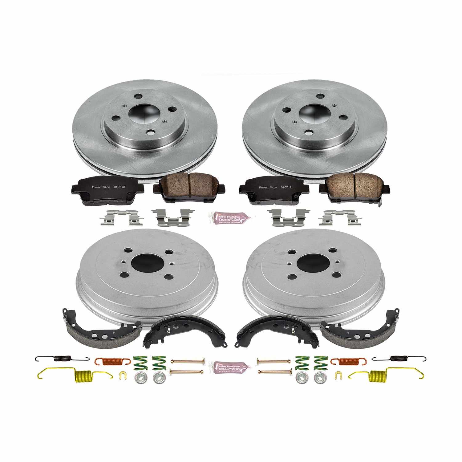 Power Stop 04-06 Scion xA Front & Rear Autospecialty Brake Kit
