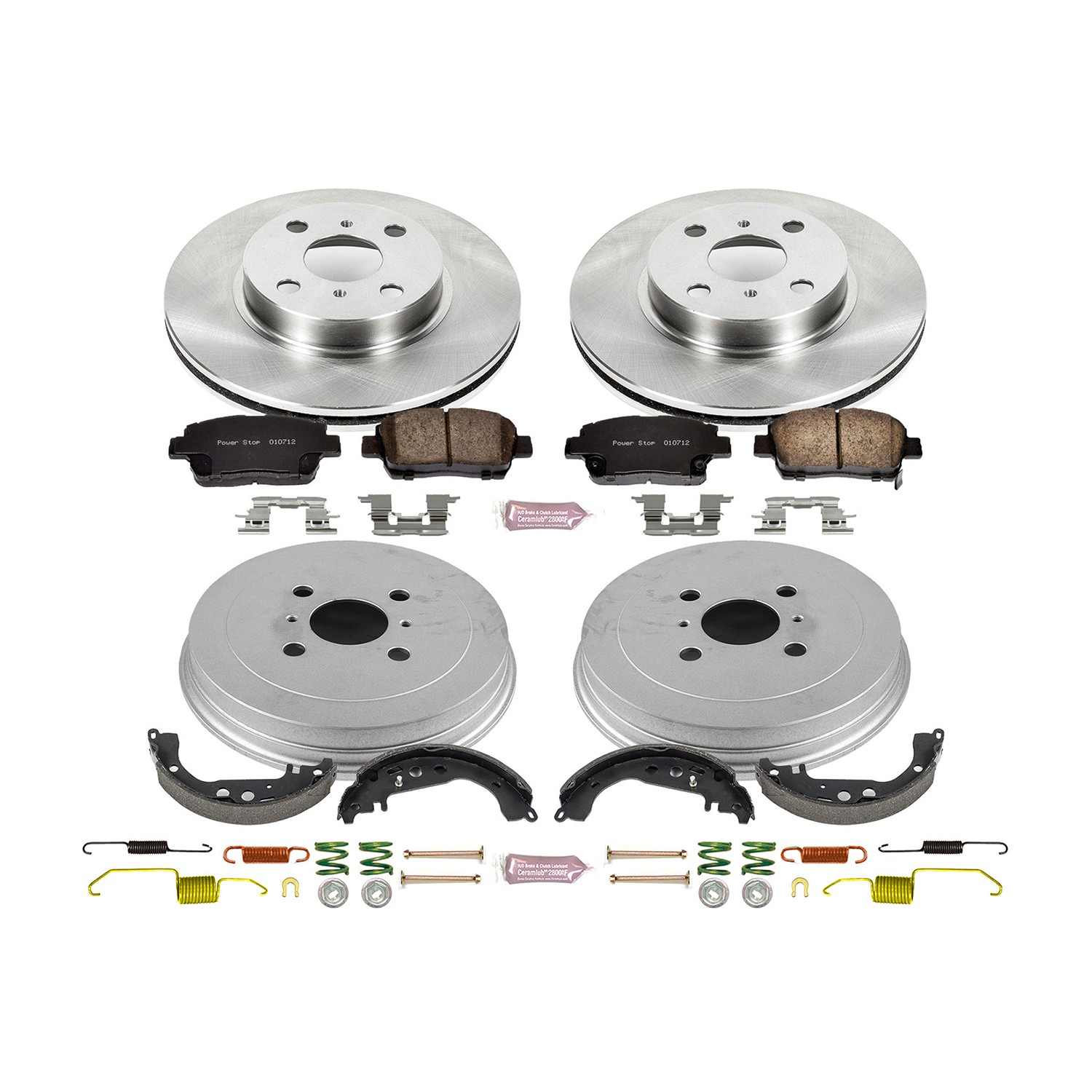 Power Stop 01-03 Toyota Prius Front & Rear Autospecialty Brake Kit