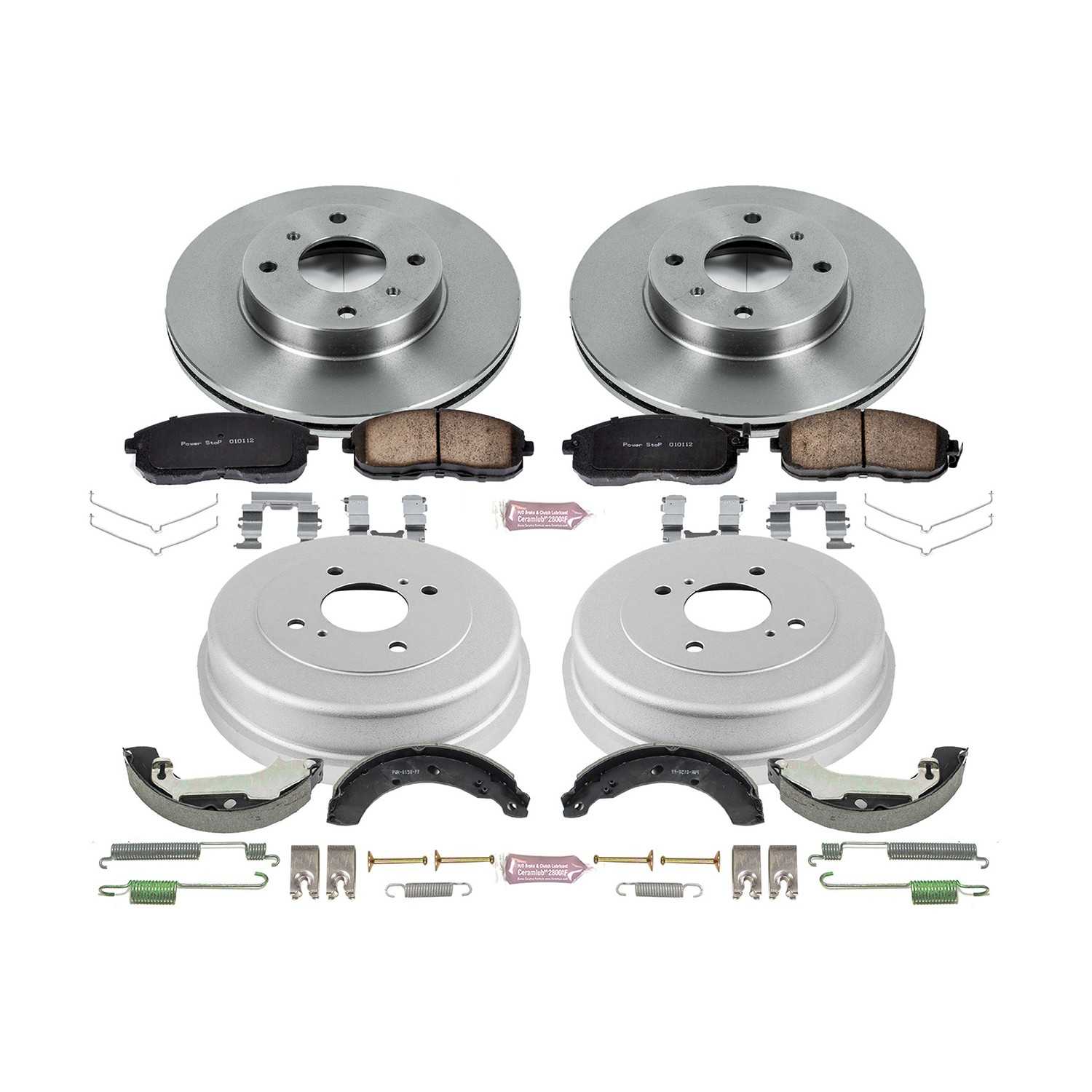 Power Stop 99-01 Nissan Altima Front & Rear Autospecialty Brake Kit