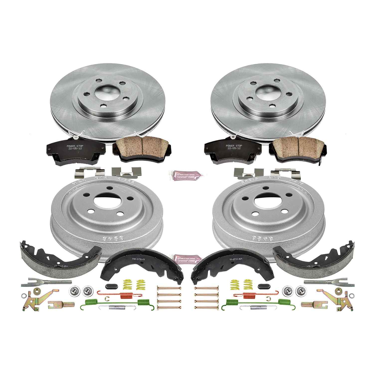 Power Stop 01-03 Chrysler PT Cruiser Front & Rear Autospecialty Brake Kit