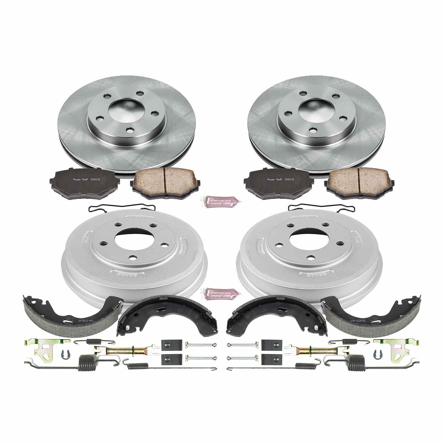 Power Stop 01-07 Ford Escape Front & Rear Autospecialty Brake Kit