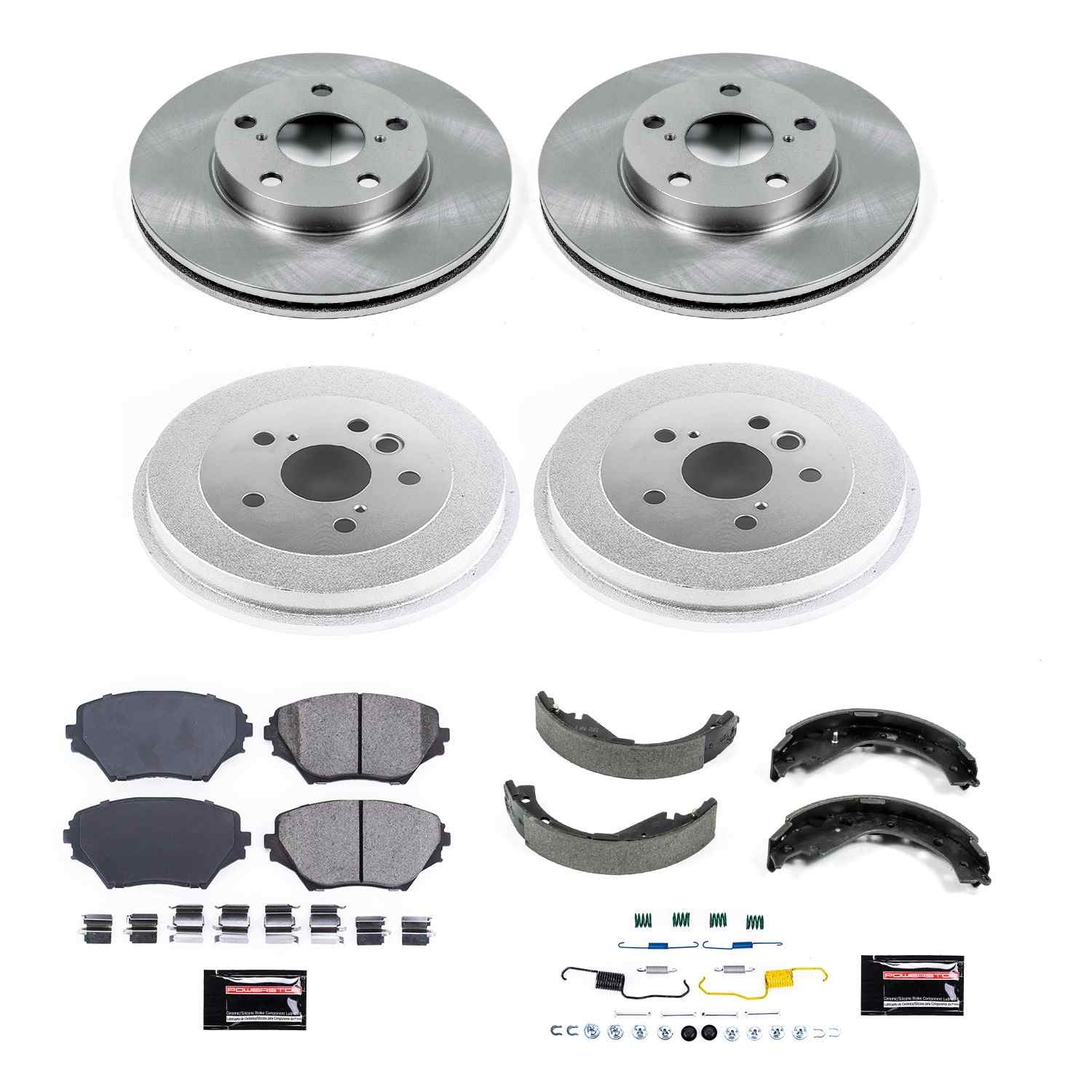 Power Stop 2003 Toyota RAV4 Front & Rear Autospecialty Brake Kit