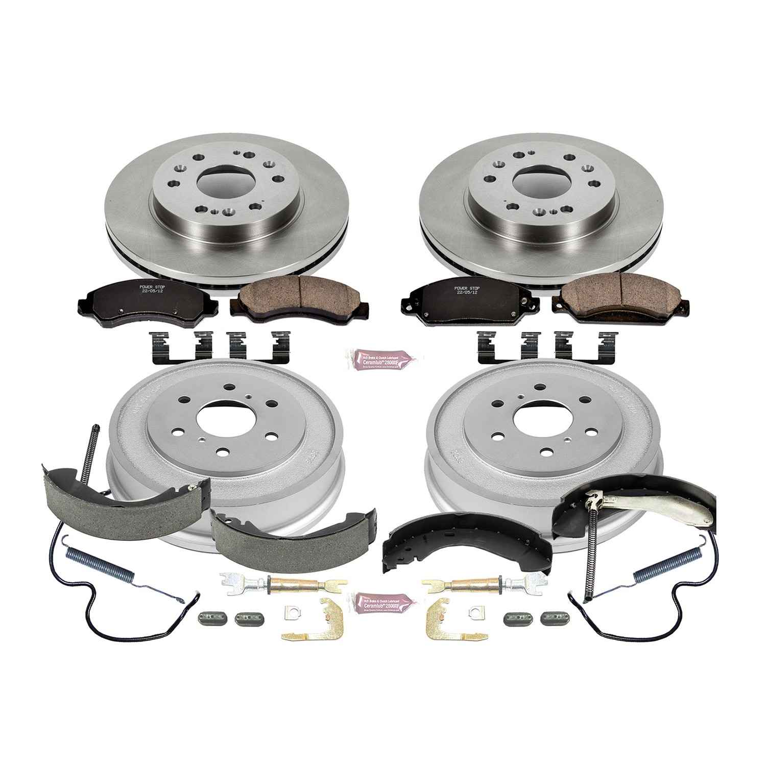 Power Stop 05-07 Chevrolet Silverado 1500 2WD Front & Rear Autospecialty Brake Kit