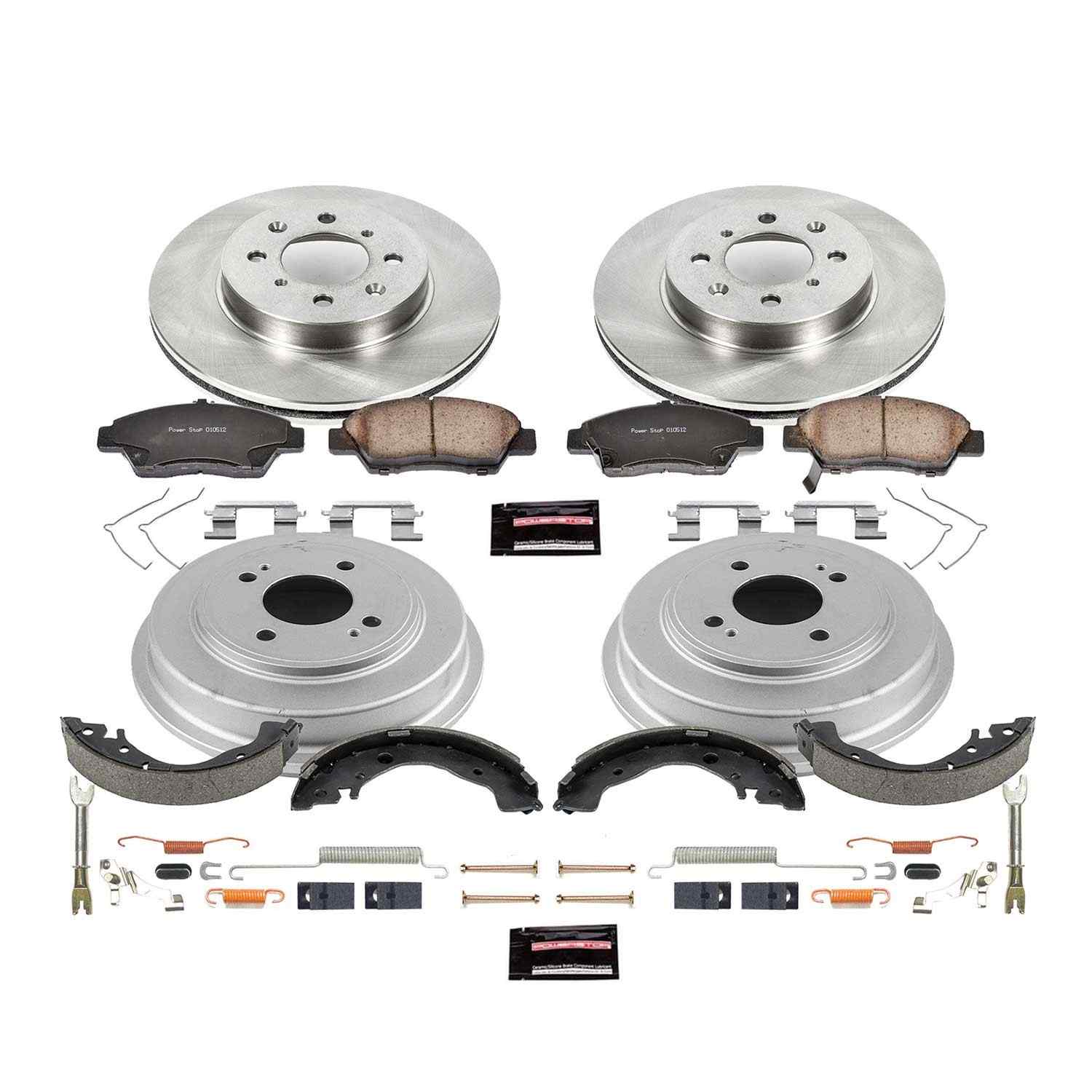 Power Stop 09-12 Honda Fit Front & Rear Autospecialty Brake Kit