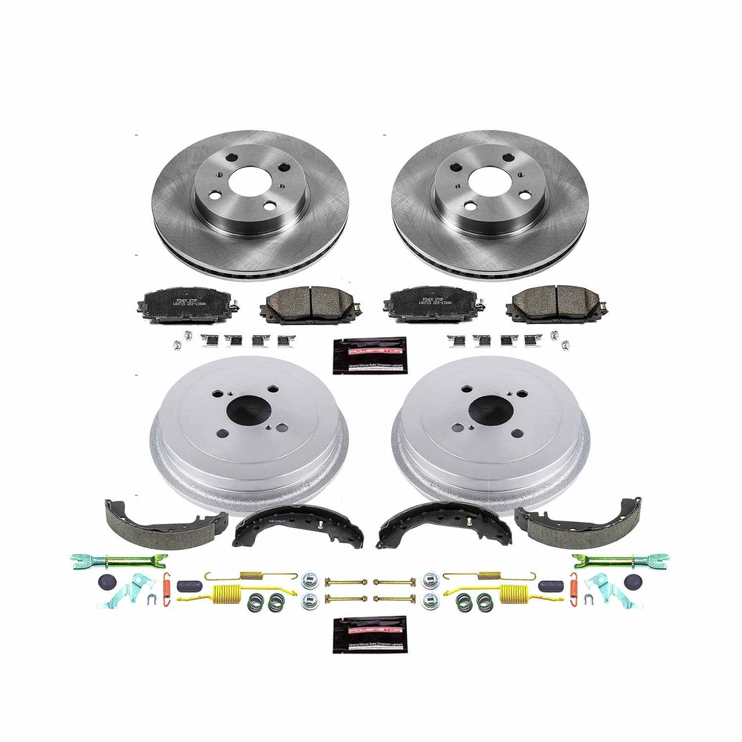 Power Stop 07-15 Toyota Yaris Front & Rear Autospecialty Brake Kit