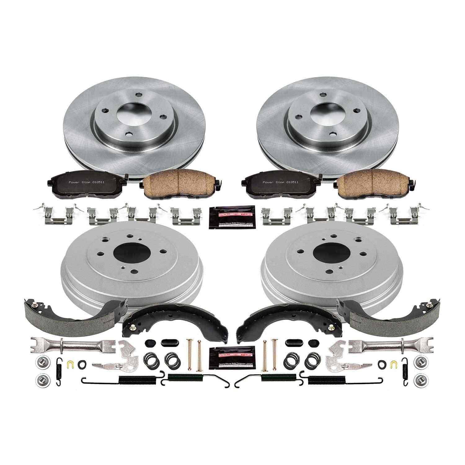 Power Stop 10-14 Nissan Cube Front & Rear Autospecialty Brake Kit