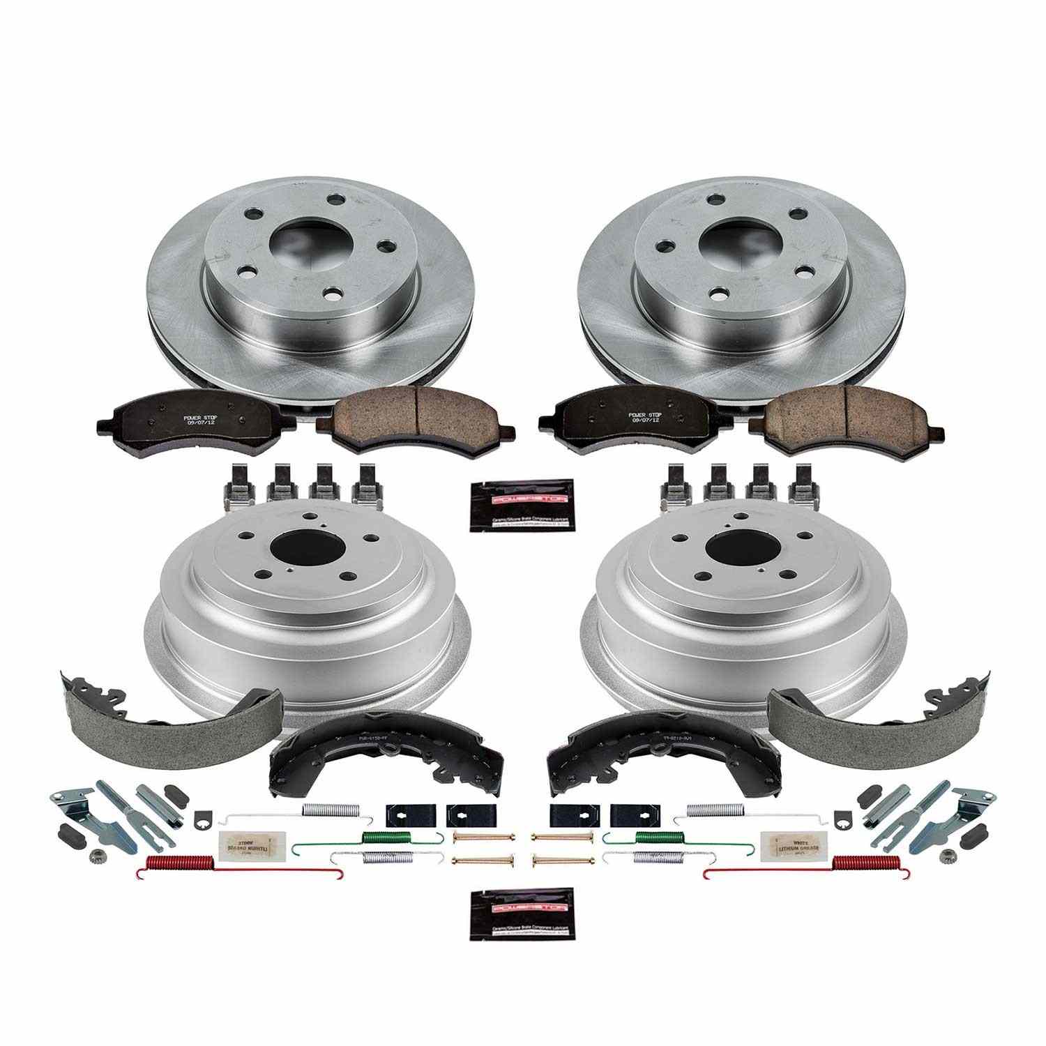 Power Stop 05-10 Dodge Dakota Front & Rear Autospecialty Brake Kit