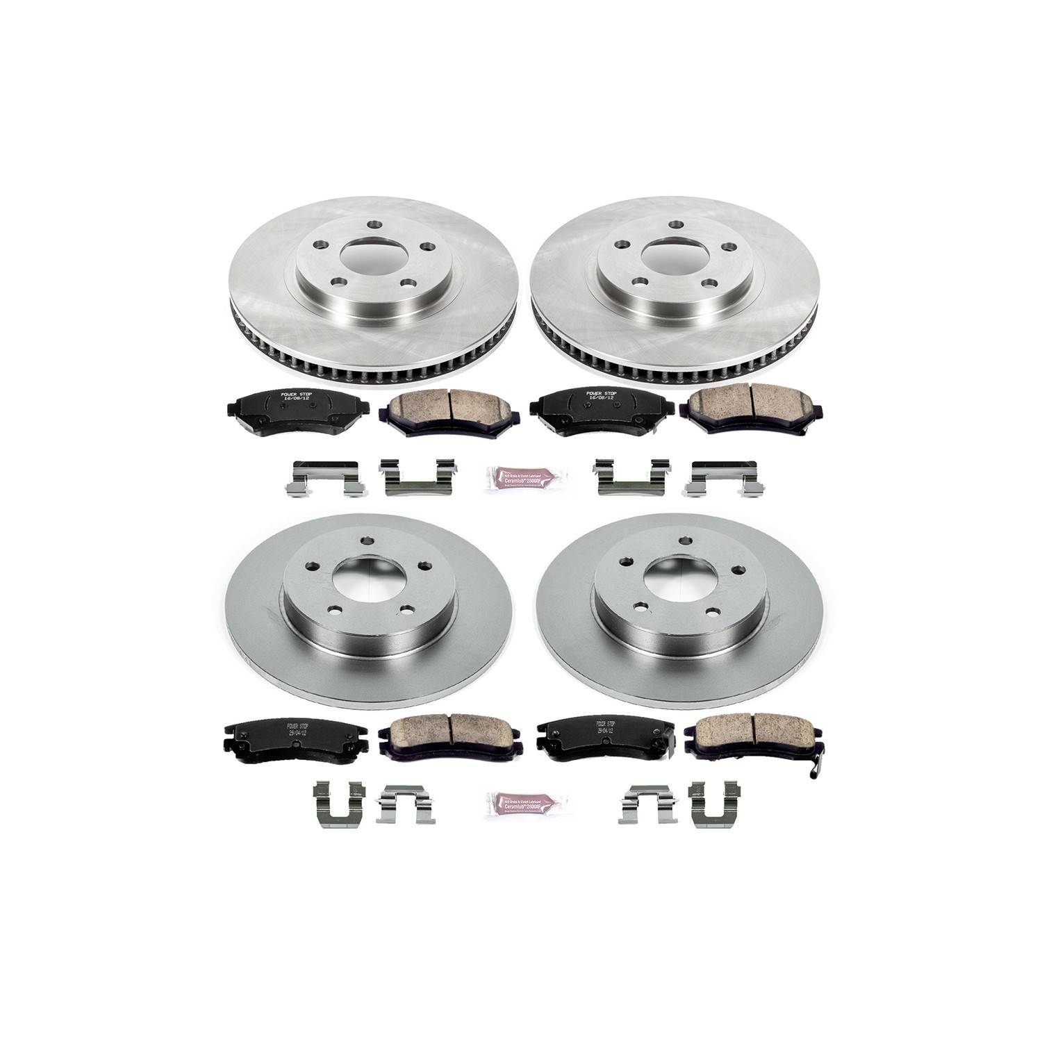Power Stop 00-04 Buick LeSabre Front & Rear Autospecialty Brake Kit