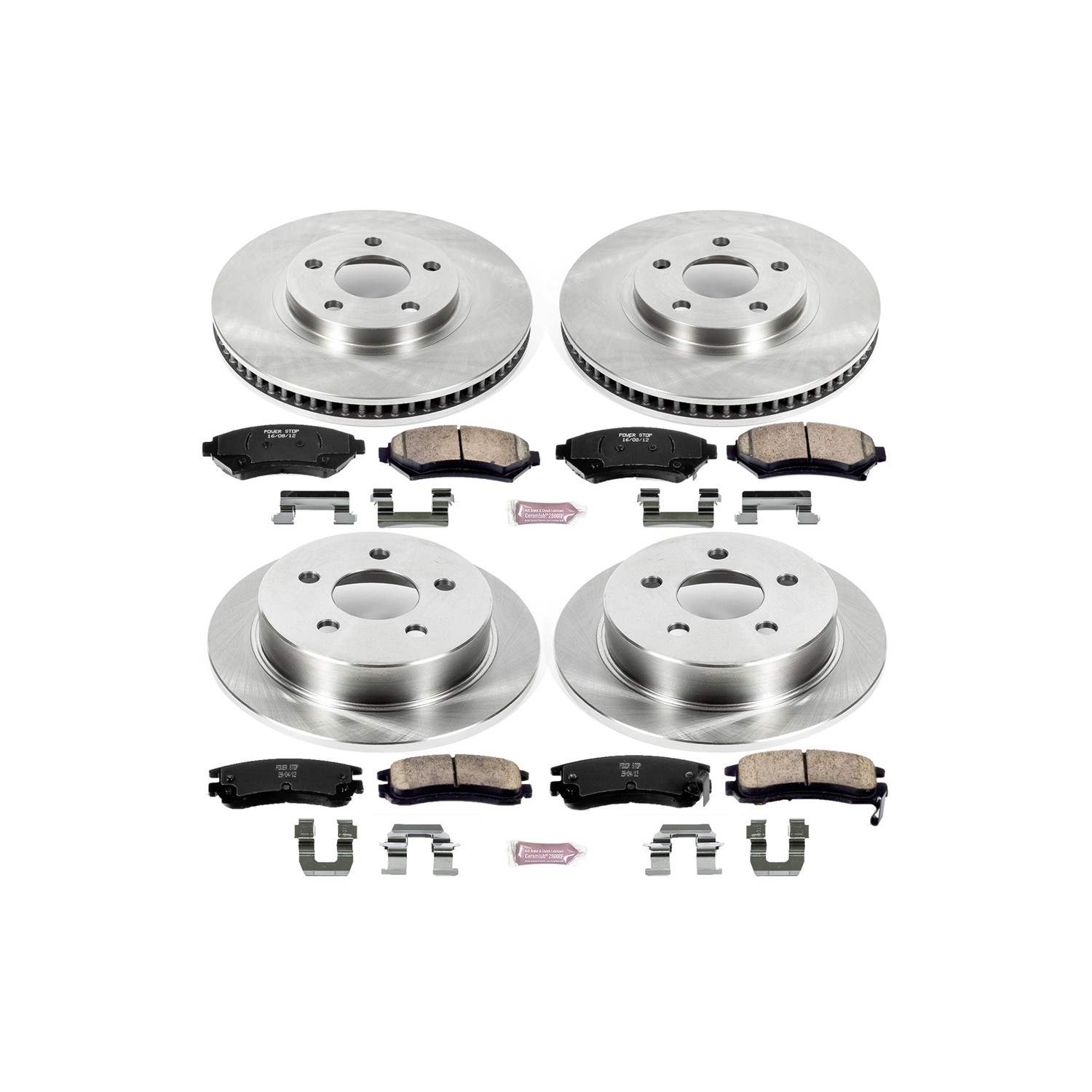 Power Stop 00-05 Chevrolet Impala Front & Rear Autospecialty Brake Kit