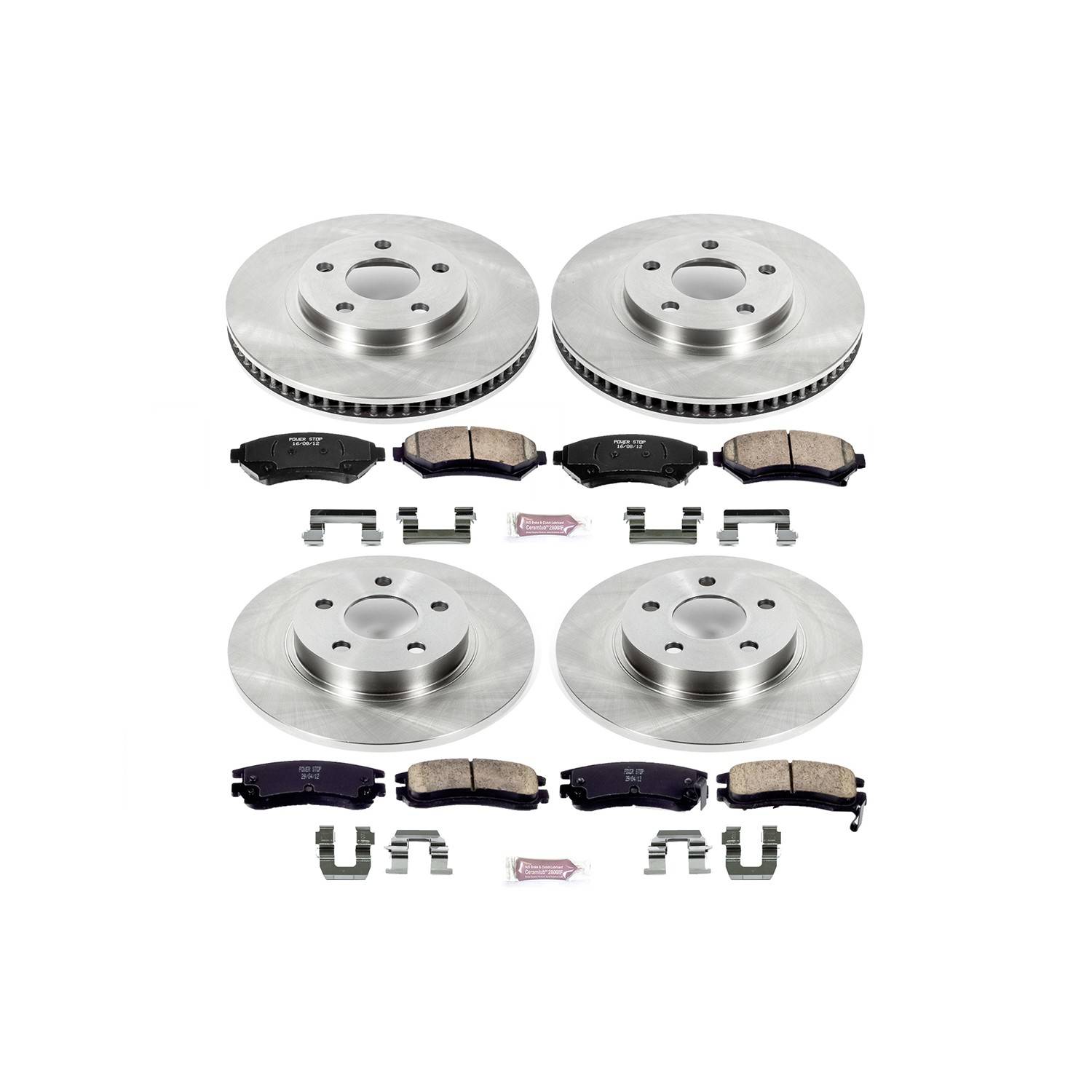 Power Stop 03-05 Buick Park Avenue Front & Rear Autospecialty Brake Kit