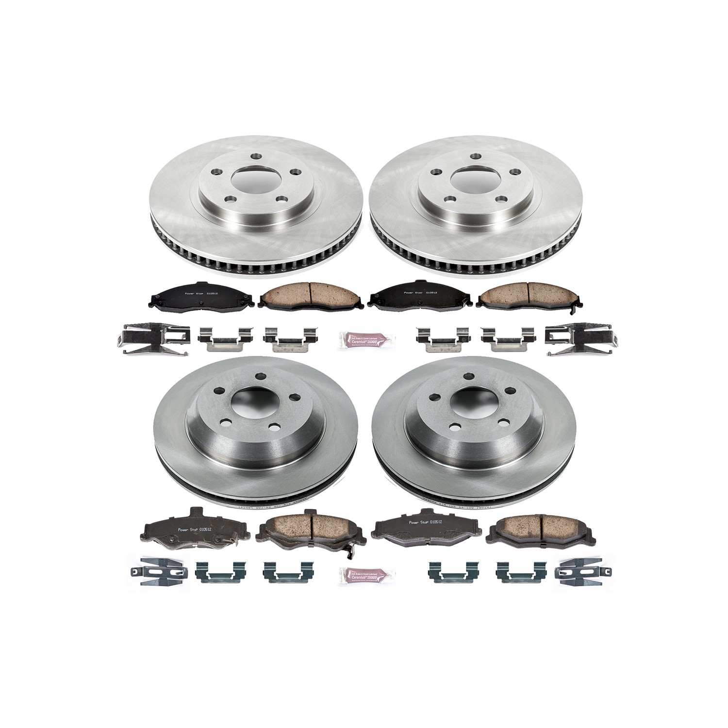Power Stop 98-02 Chevrolet Camaro Front & Rear Autospecialty Brake Kit