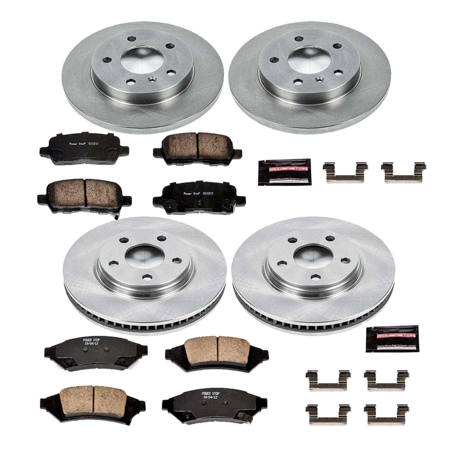 Power Stop 2004 Pontiac Grand Prix Front & Rear Autospecialty Brake Kit