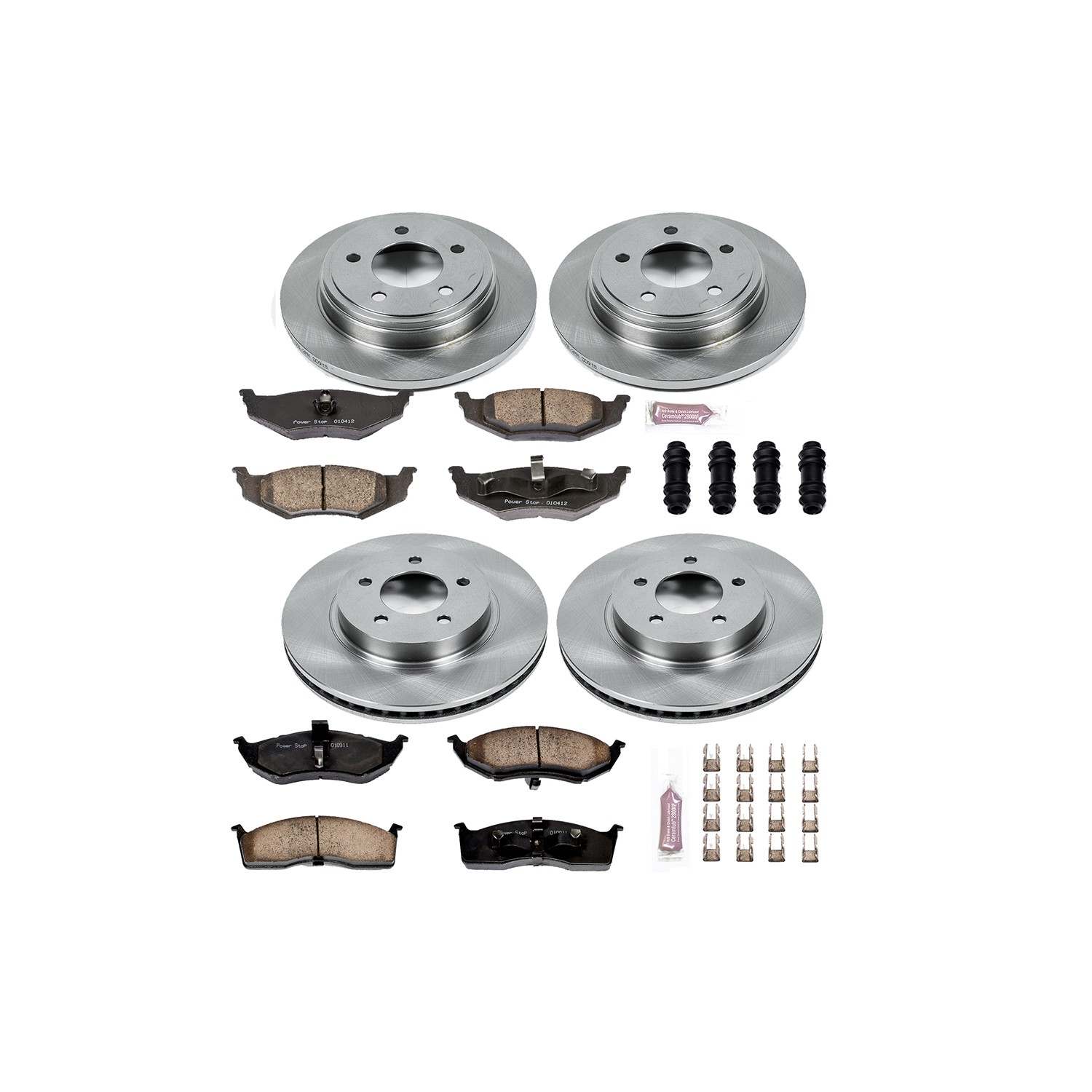 Power Stop 99-04 Chrysler 300M Front & Rear Autospecialty Brake Kit