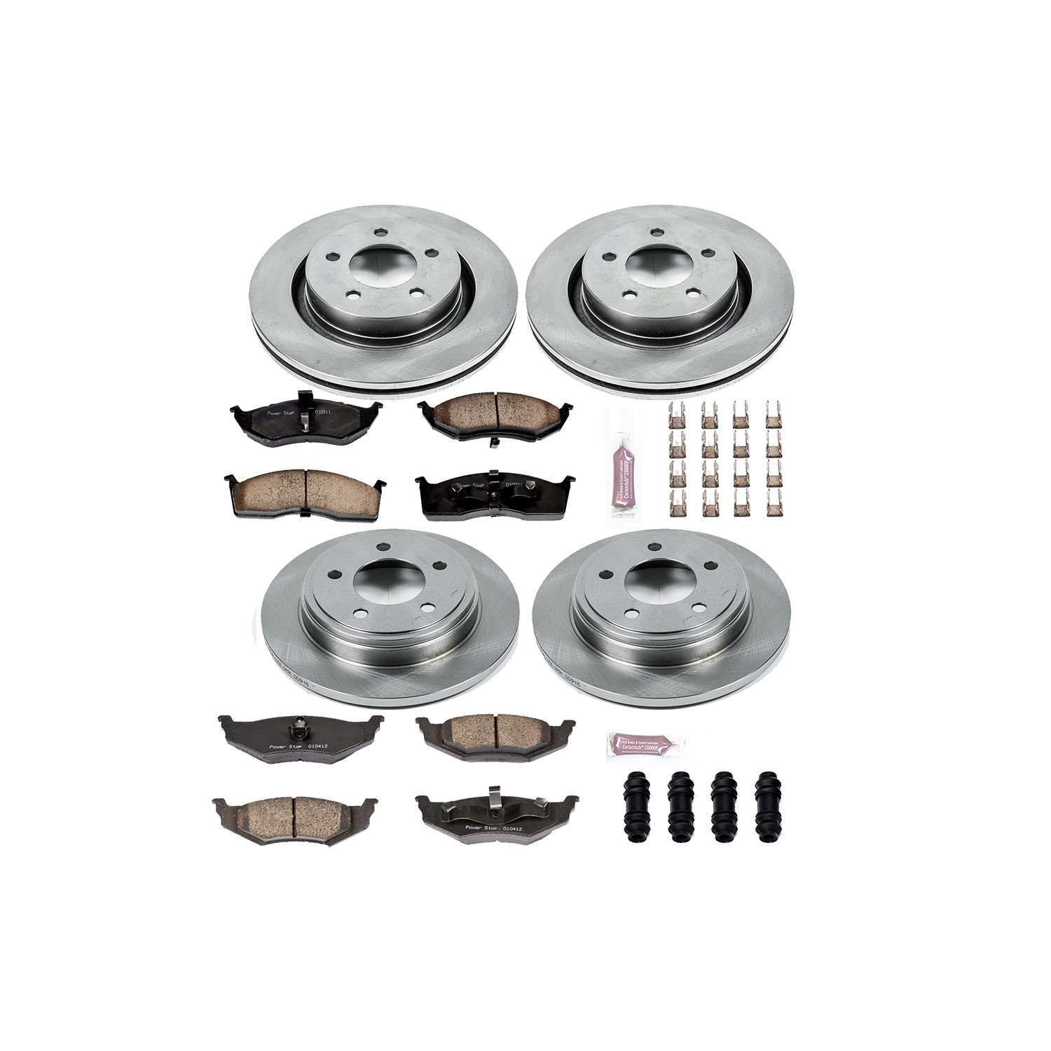 Power Stop 99-02 Chrysler 300M Front & Rear Autospecialty Brake Kit