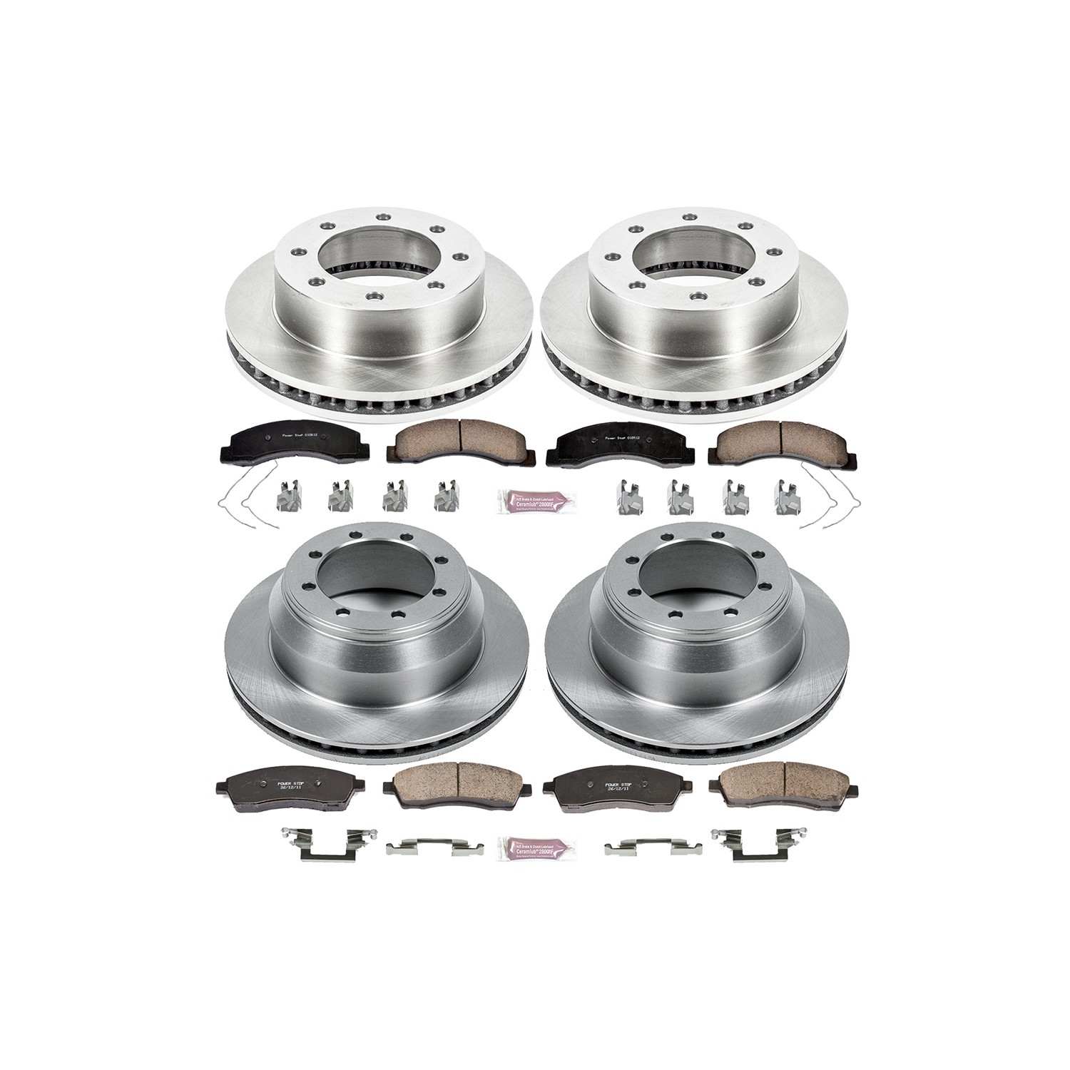 Power Stop 1999 Ford F-350 Super Duty Front & Rear Autospecialty Brake Kit