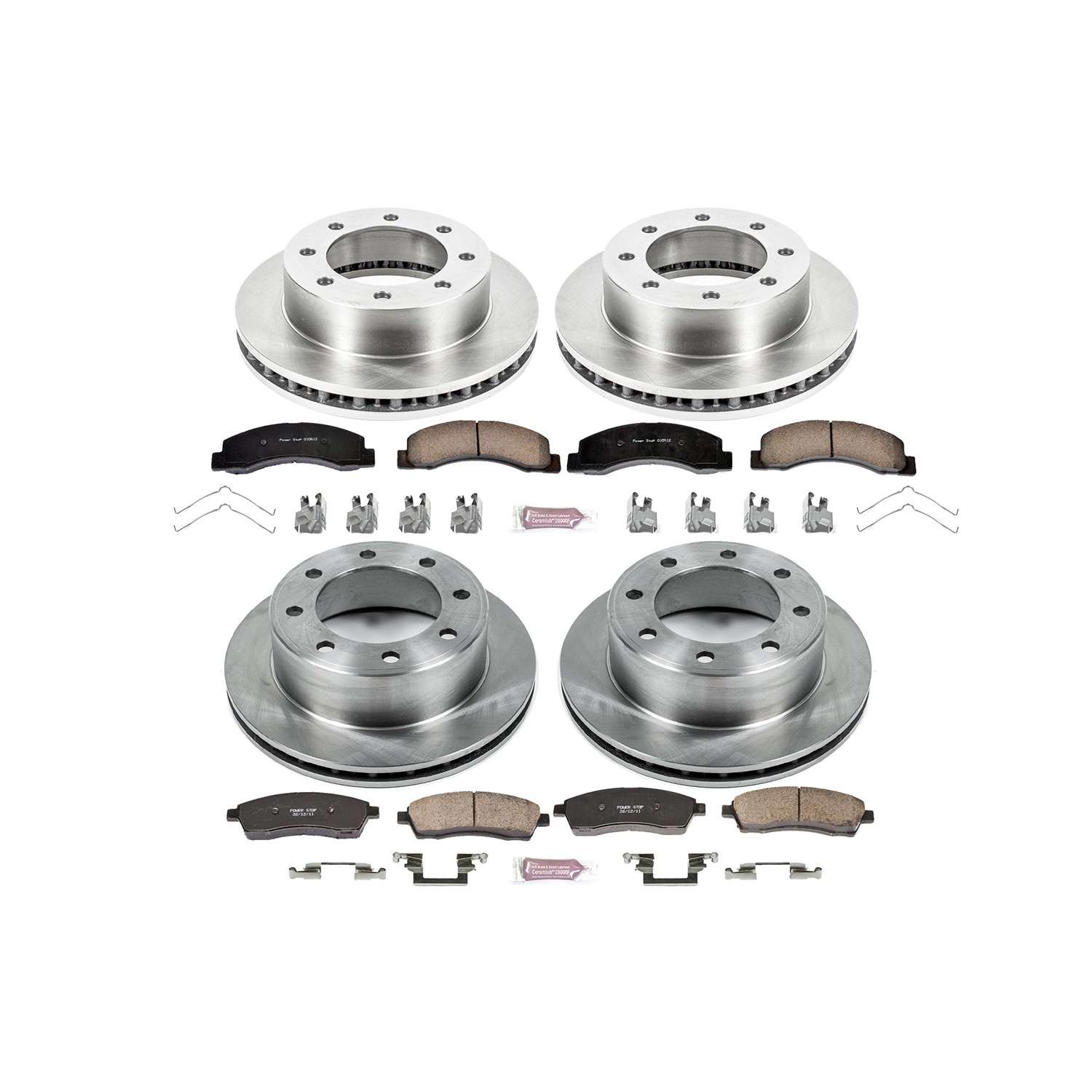Power Stop 1999 Ford F-250 Super Duty Front & Rear Autospecialty Brake Kit