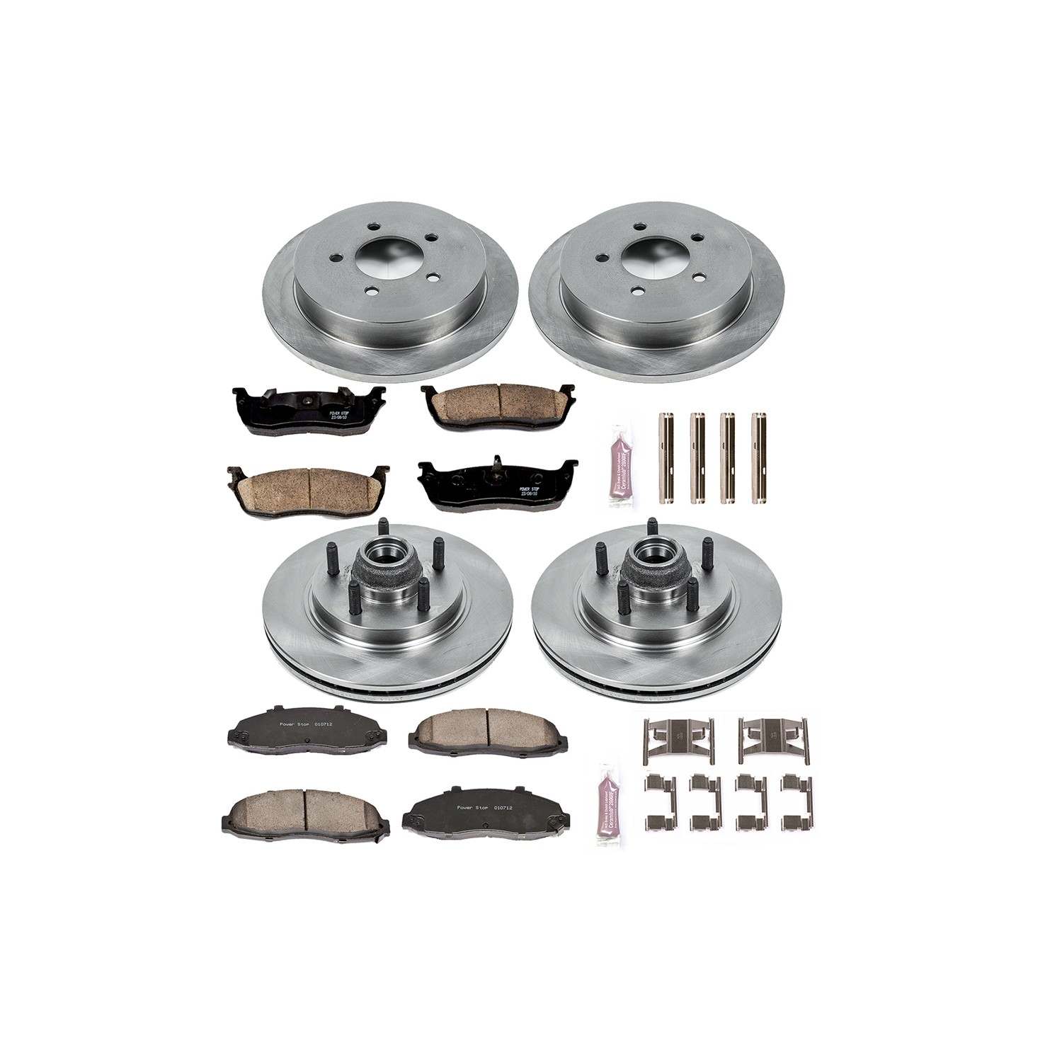 Power Stop 00-03 Ford F-150 Front & Rear Autospecialty Brake Kit
