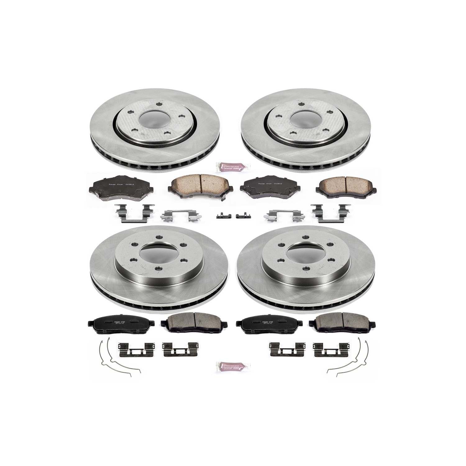 Power Stop 04-08 Ford F-150 Front & Rear Autospecialty Brake Kit