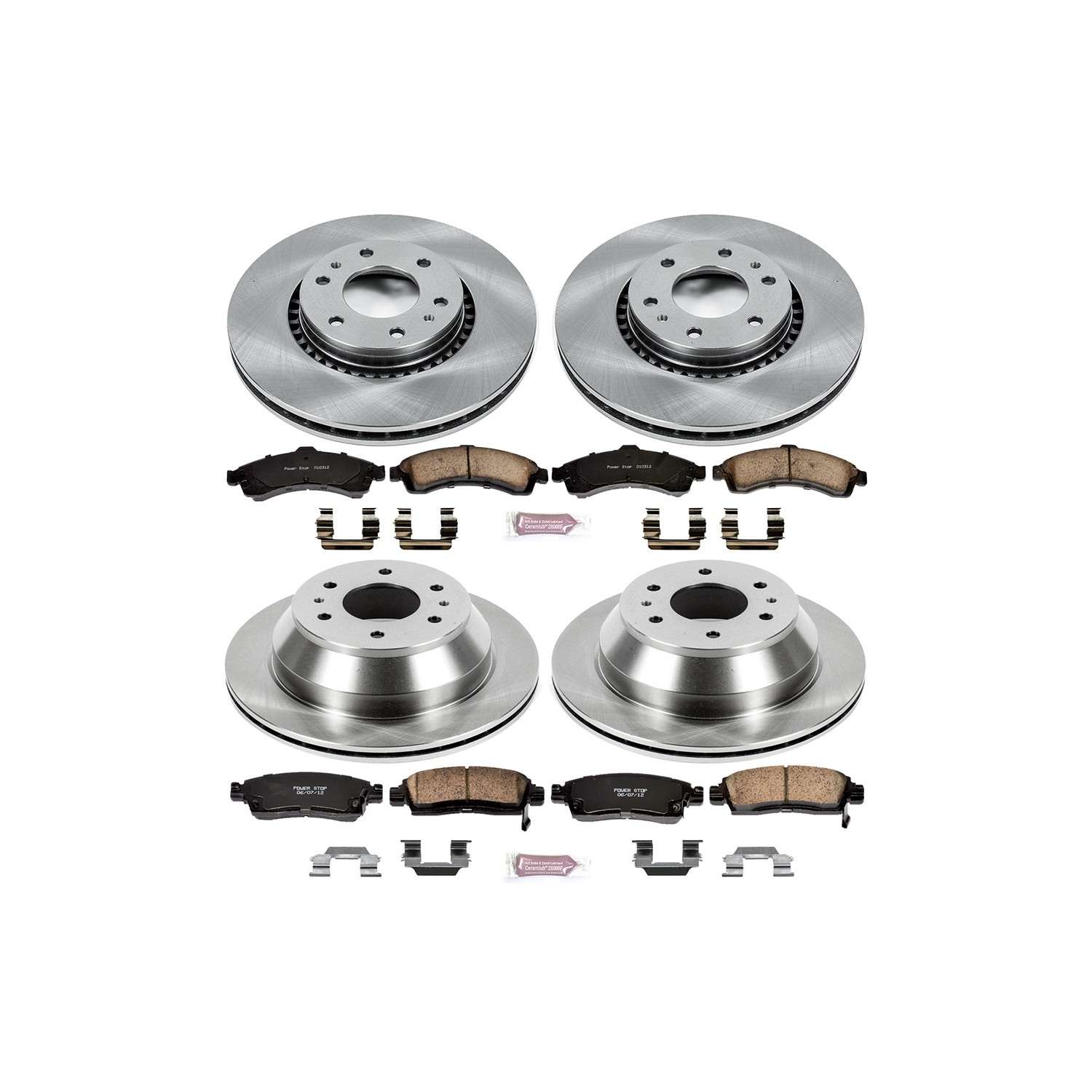 Power Stop 04-05 Buick Rainier Front & Rear Autospecialty Brake Kit