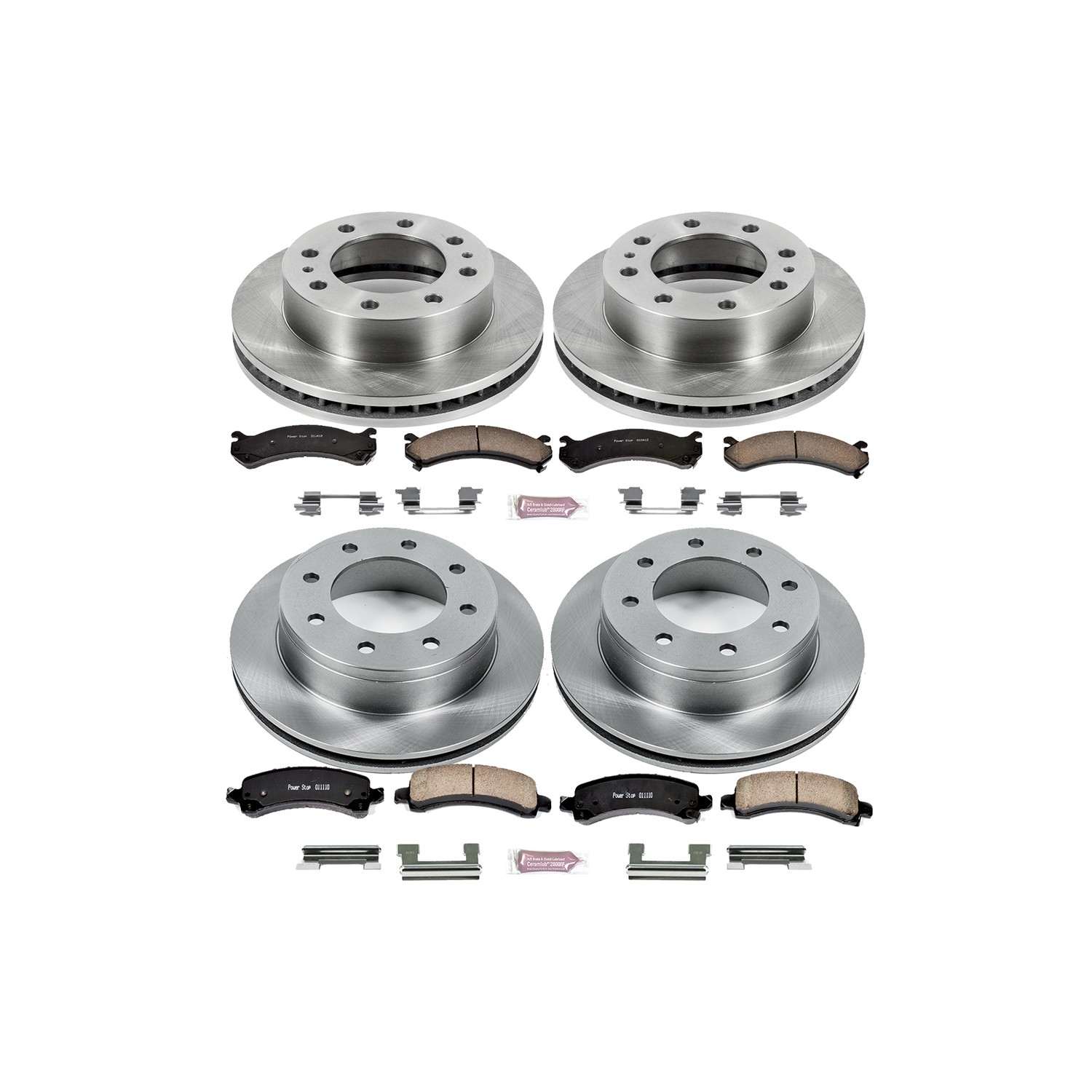Power Stop 14-19 Chevrolet Express 3500 Front & Rear Autospecialty Brake Kit