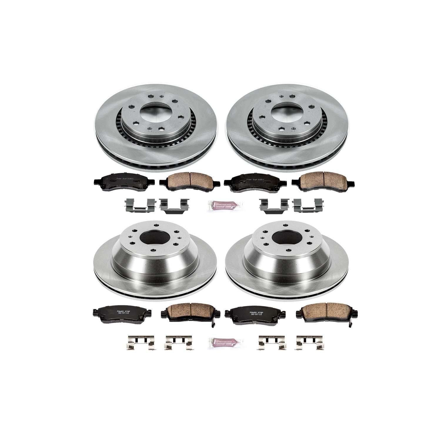 Power Stop 06-07 Buick Rainier Front & Rear Autospecialty Brake Kit