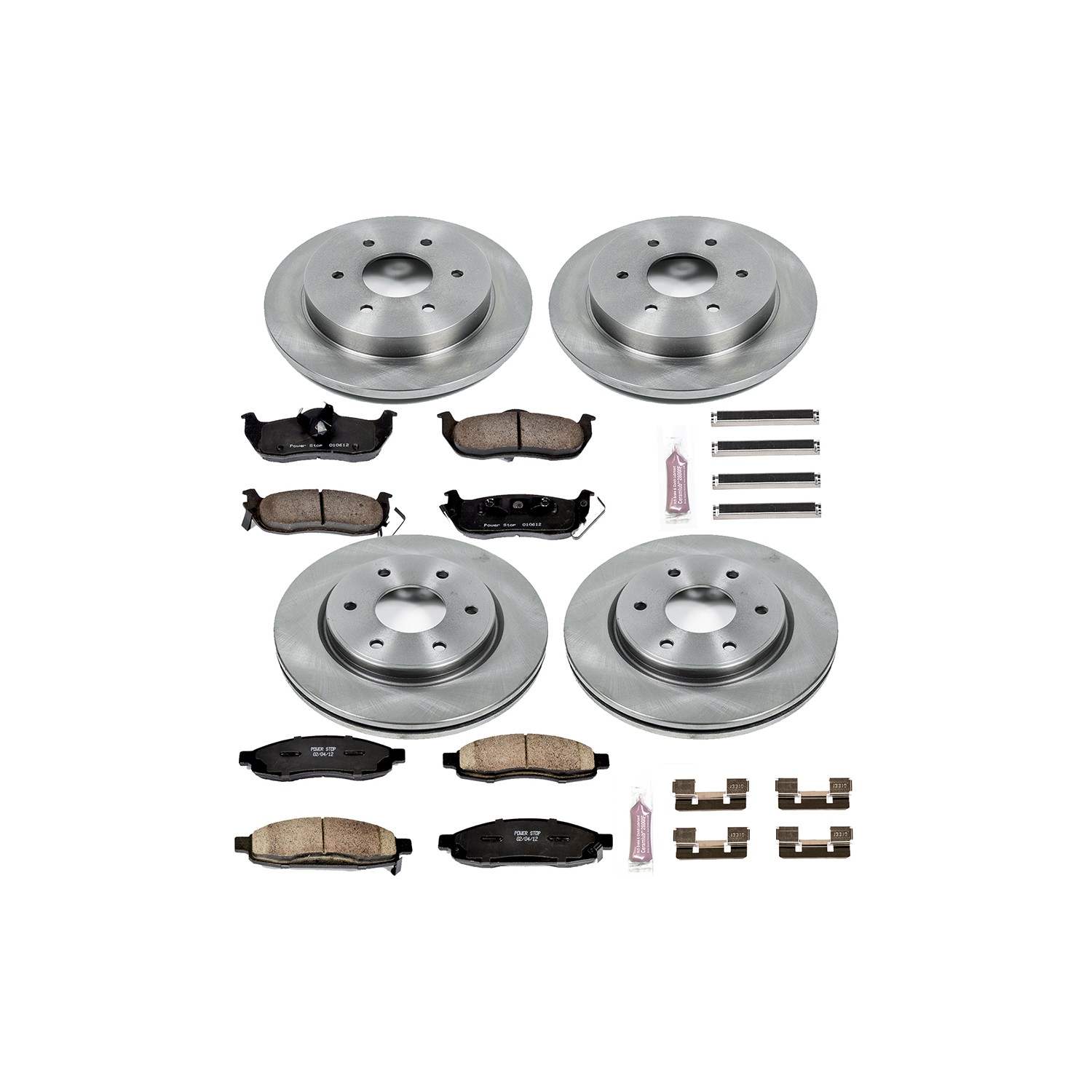 Power Stop 05-07 Infiniti QX56 Front & Rear Autospecialty Brake Kit