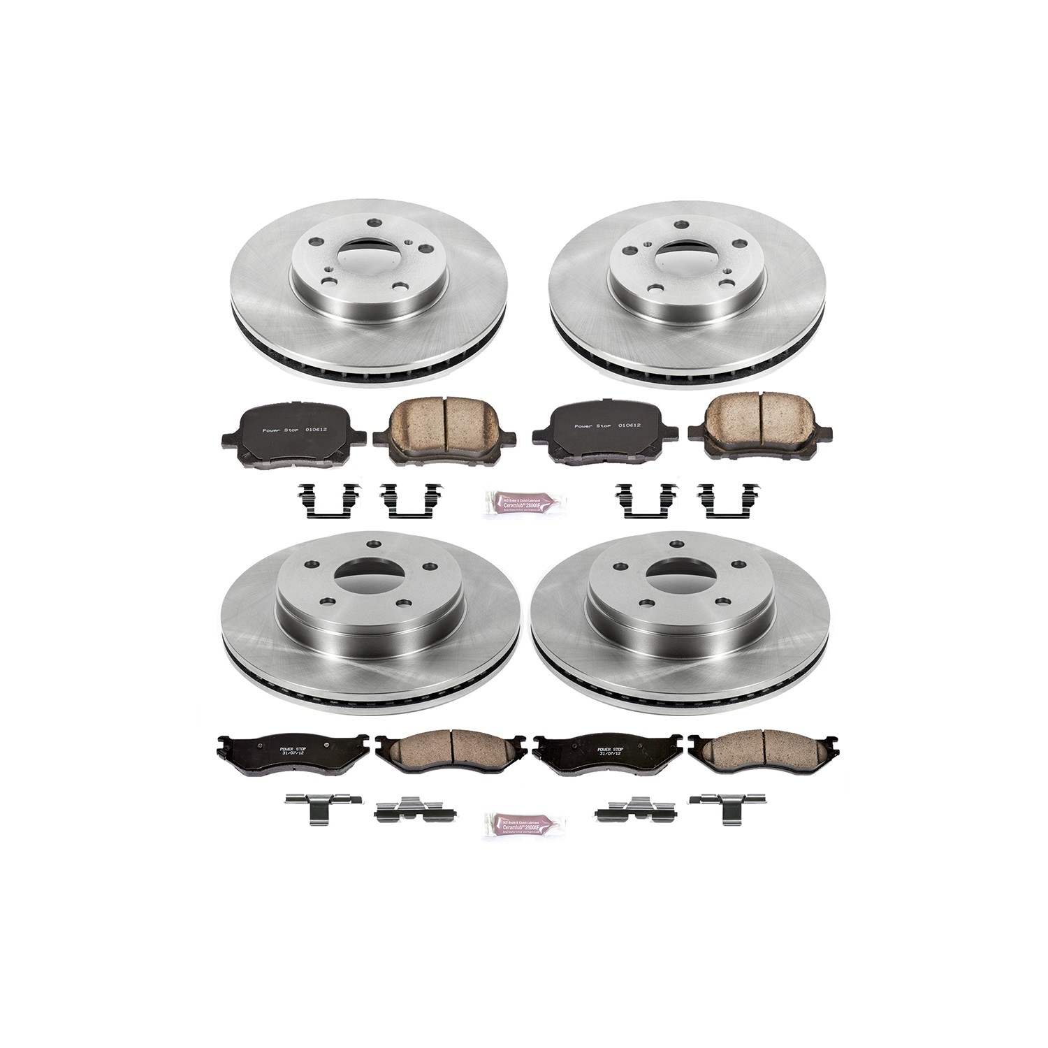 Power Stop 04-06 Dodge Durango Front & Rear Autospecialty Brake Kit