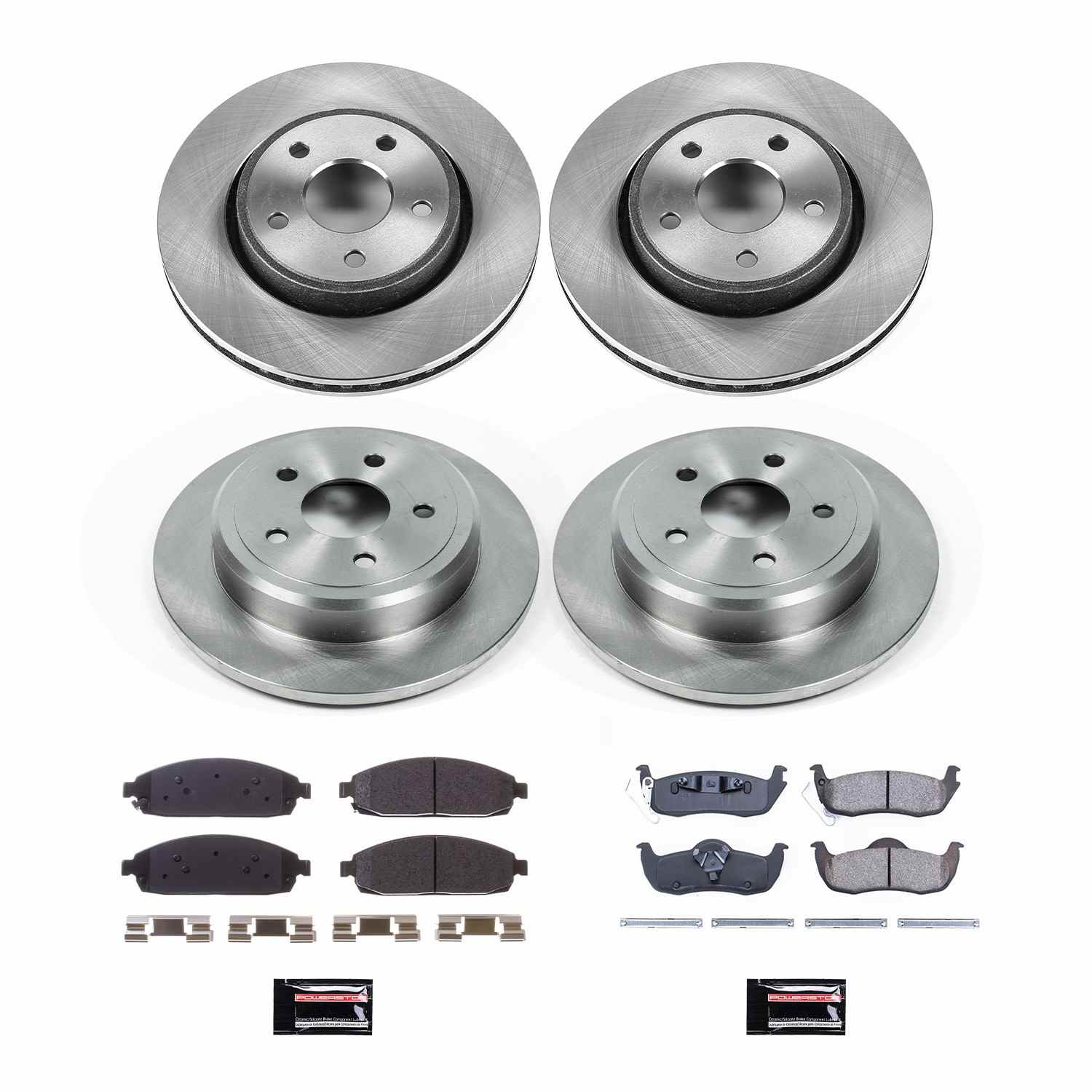 Power Stop 06-10 Jeep Commander Front & Rear Autospecialty Brake Kit