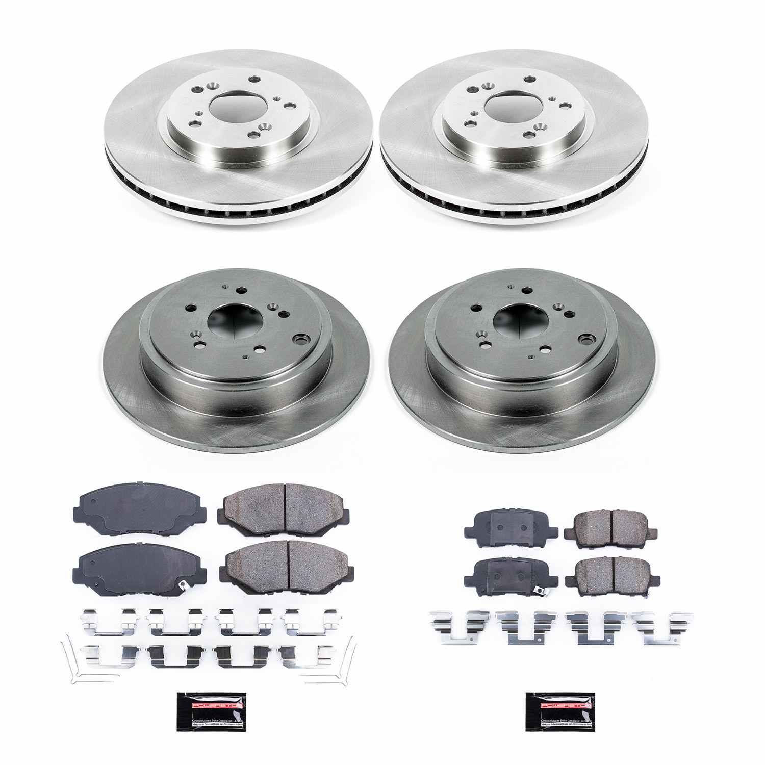 Power Stop 03-08 Honda Pilot Front & Rear Autospecialty Brake Kit