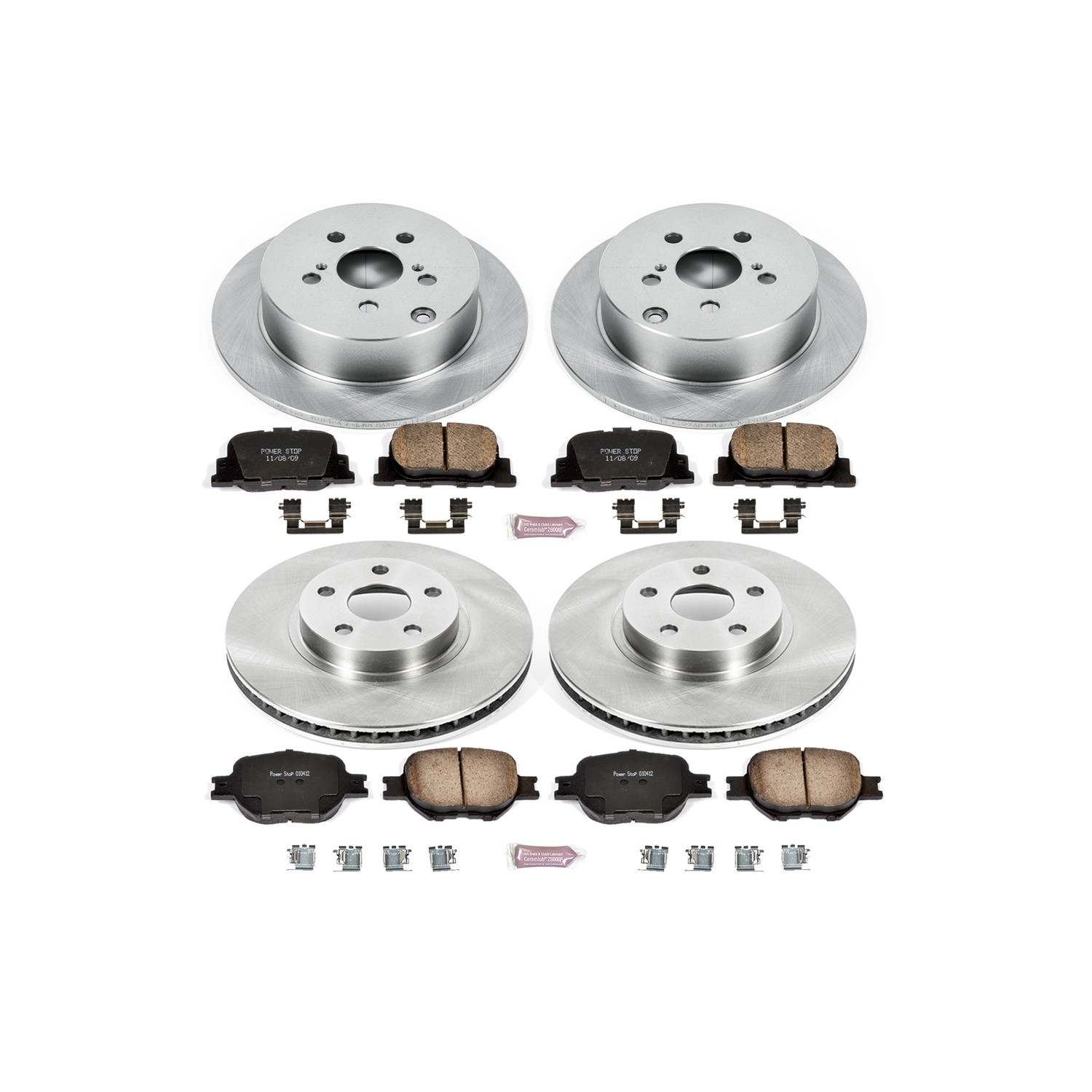 Power Stop 05-10 Scion tC Front & Rear Autospecialty Brake Kit