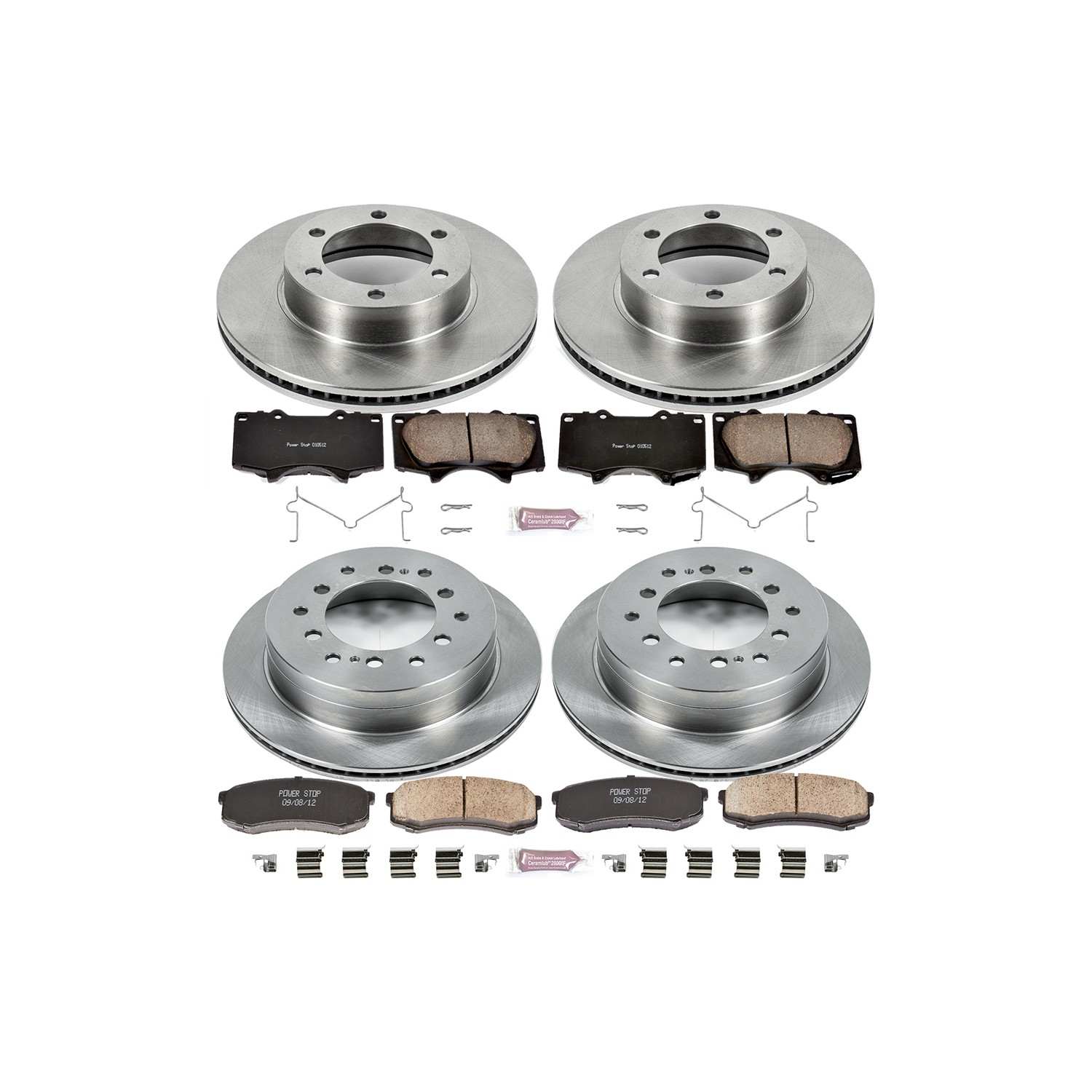 Power Stop 01-07 Toyota Sequoia Front & Rear Autospecialty Brake Kit