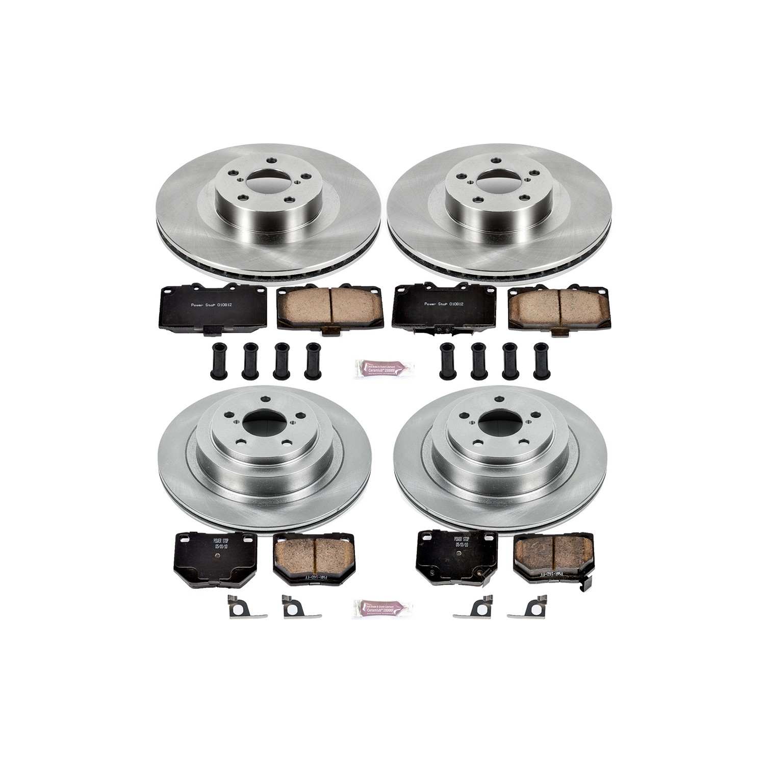 Power Stop 06-07 Subaru Impreza Front & Rear Autospecialty Brake Kit