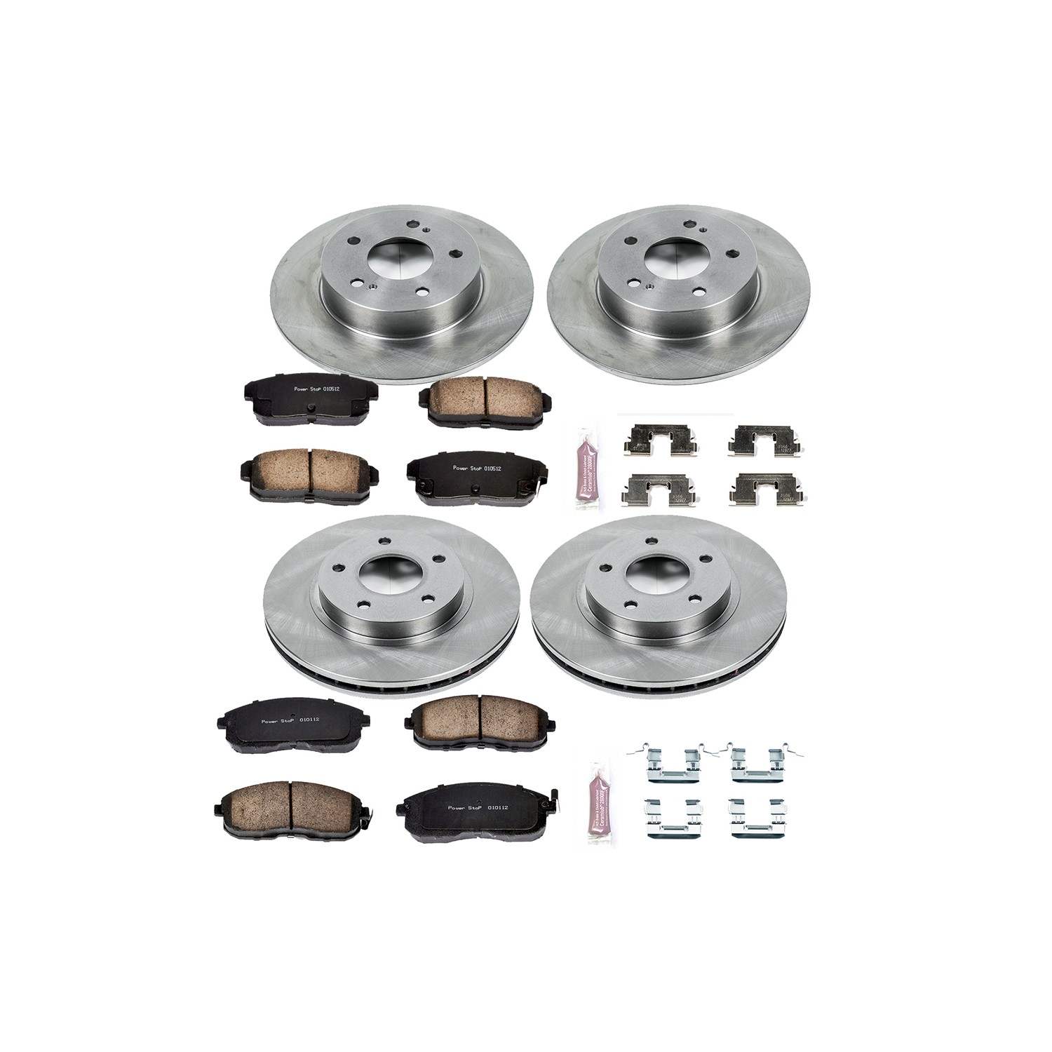 Power Stop 2001 Infiniti I30 Front & Rear Autospecialty Brake Kit