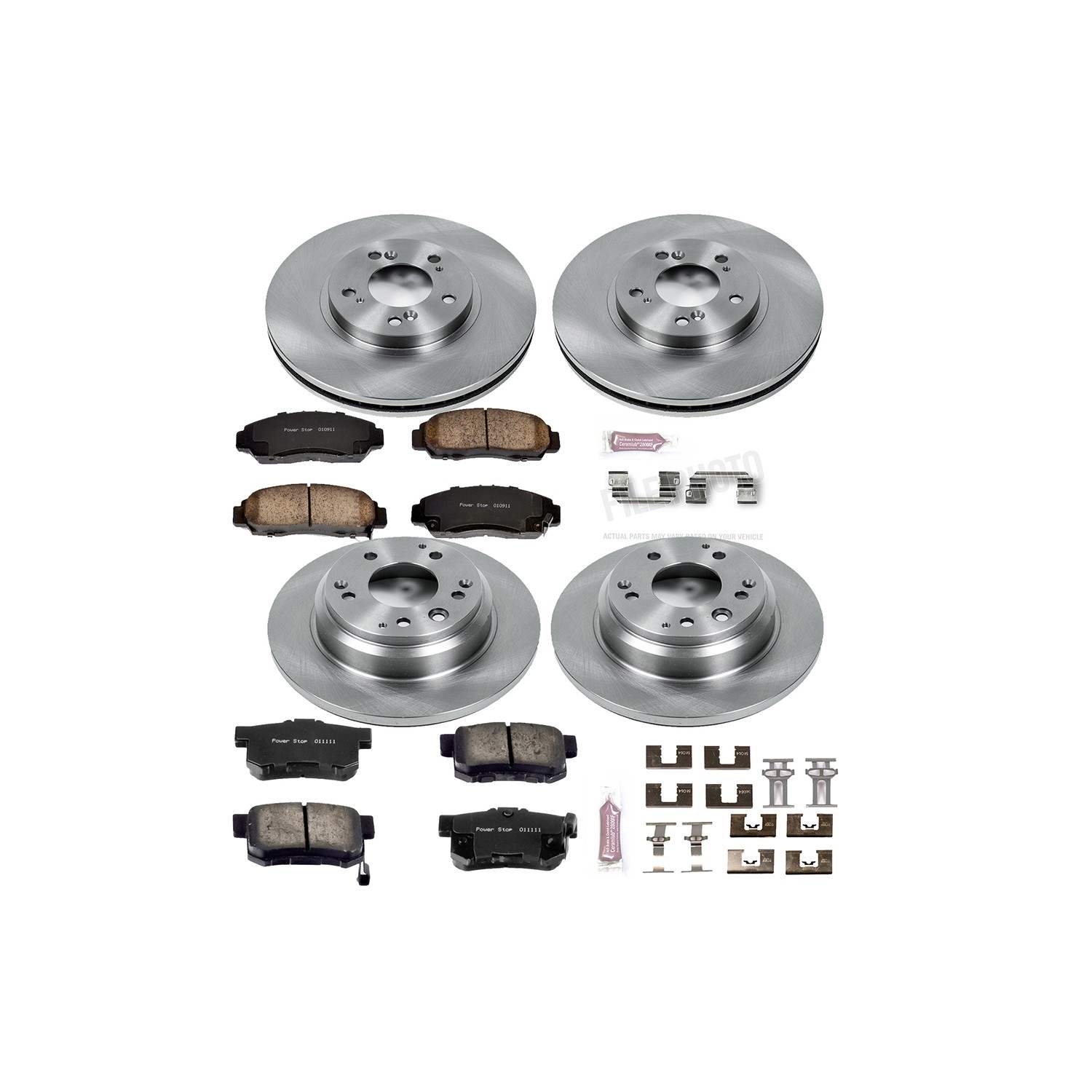 Power Stop 99-01 Acura RL Front & Rear Autospecialty Brake Kit