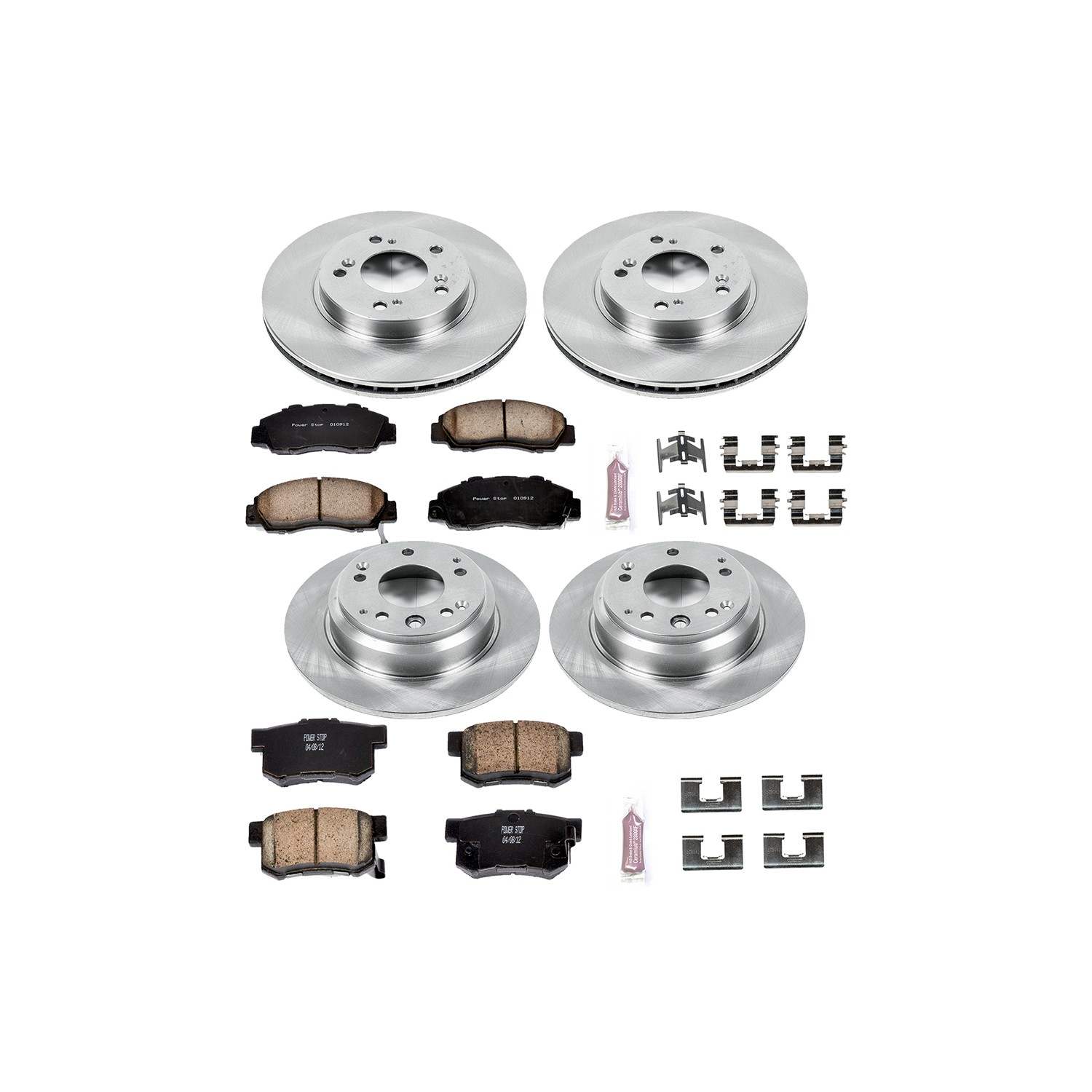 Power Stop 91-95 Acura Legend Front & Rear Autospecialty Brake Kit
