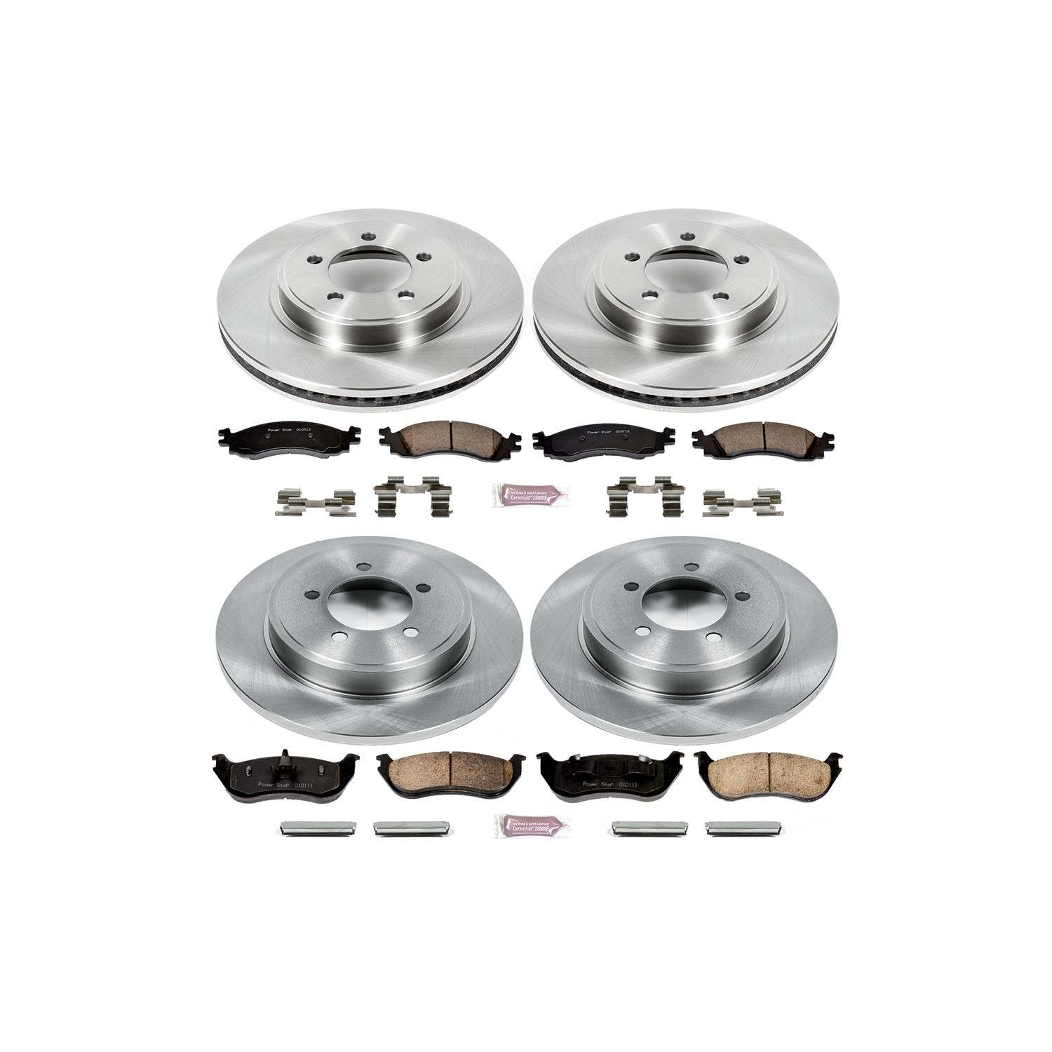 Power Stop 2006 Mercury Mountaineer Front & Rear Autospecialty Brake Kit