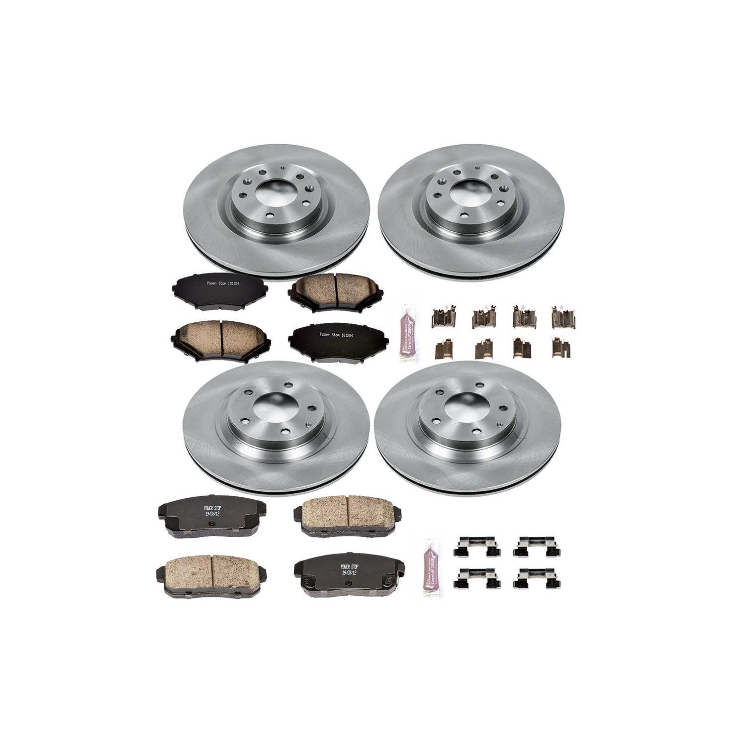 Power Stop 04-11 Mazda RX-8 Front & Rear Autospecialty Brake Kit