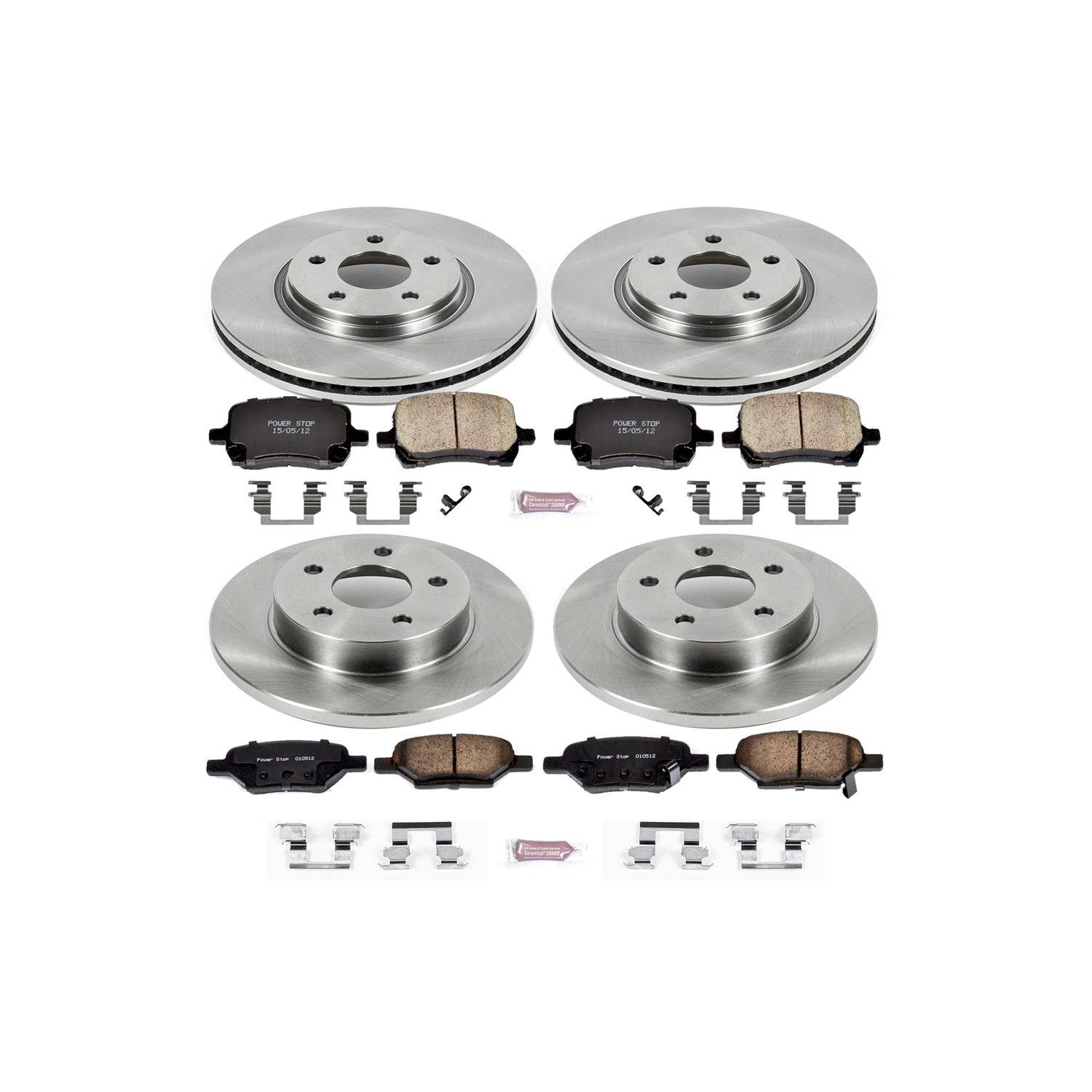 Power Stop 2007 Chevrolet Cobalt Front & Rear Autospecialty Brake Kit