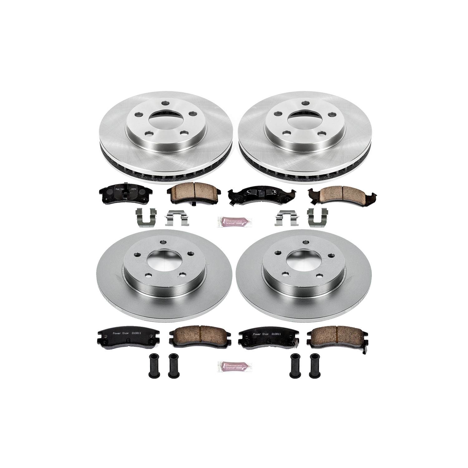 Power Stop 94-96 Cadillac DeVille Front & Rear Autospecialty Brake Kit