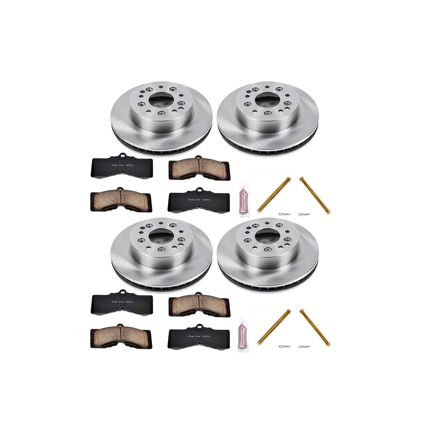 Power Stop 1969 Chevrolet Camaro Front & Rear Autospecialty Brake Kit