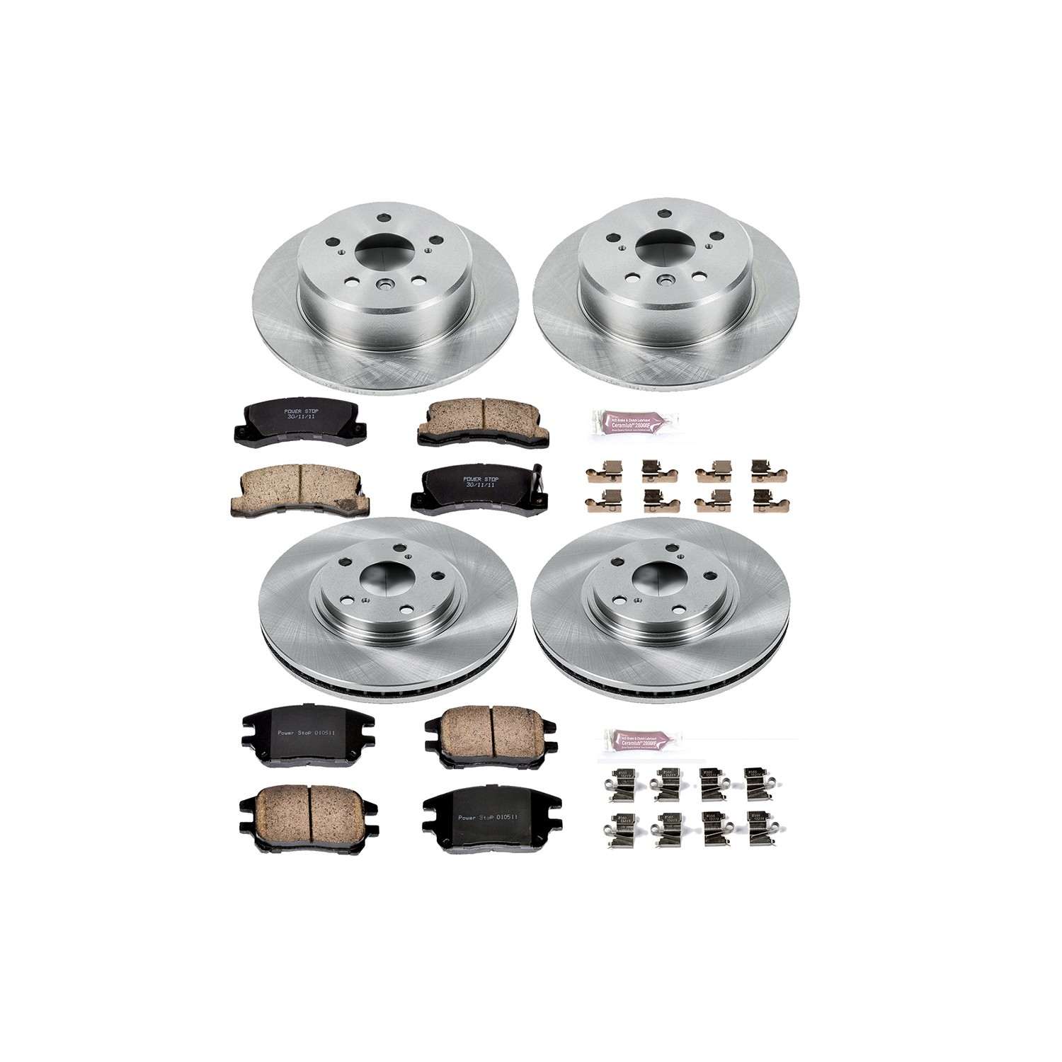 Power Stop 02-03 Lexus RX300 Front & Rear Autospecialty Brake Kit
