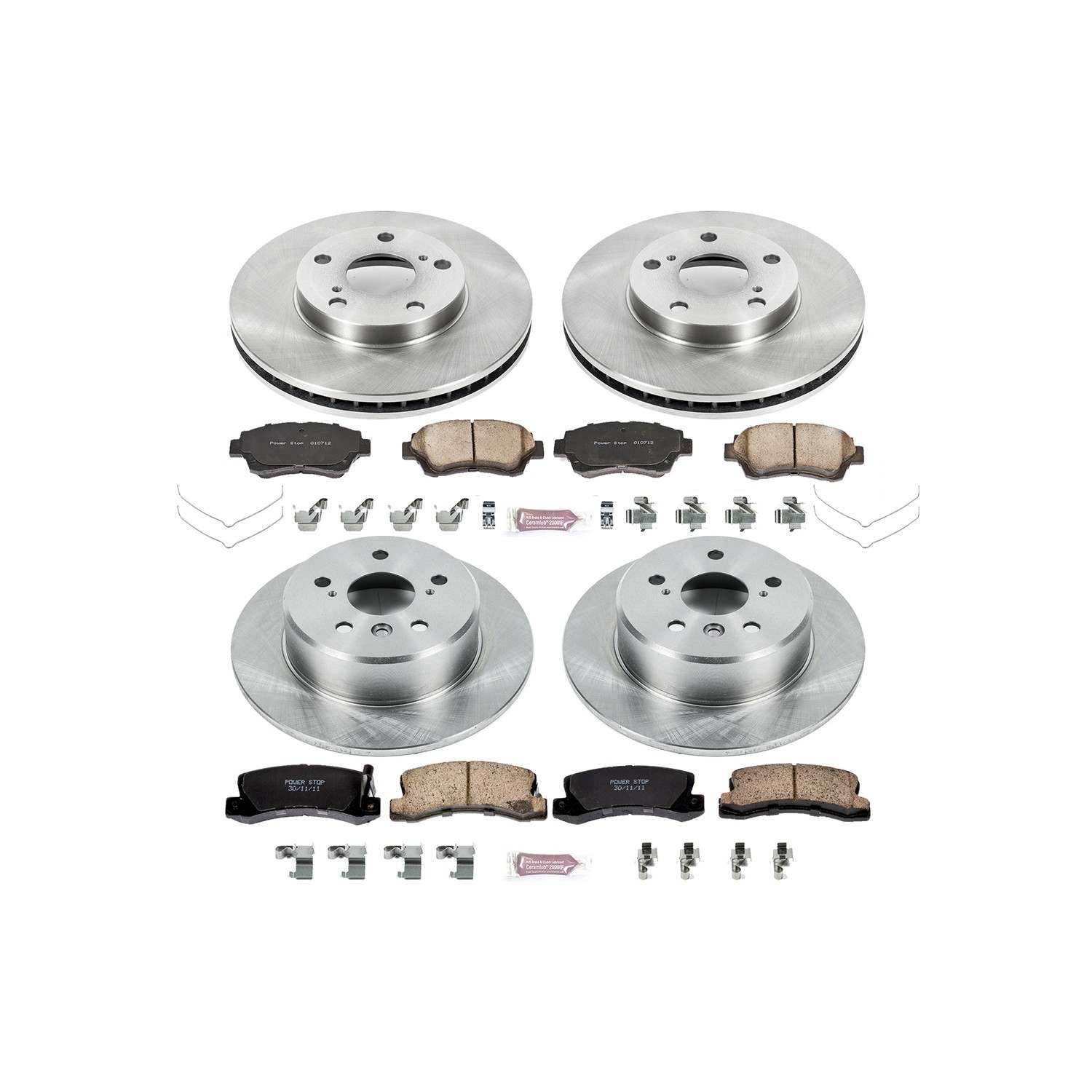 Power Stop 92-96 Lexus ES300 Front & Rear Autospecialty Brake Kit