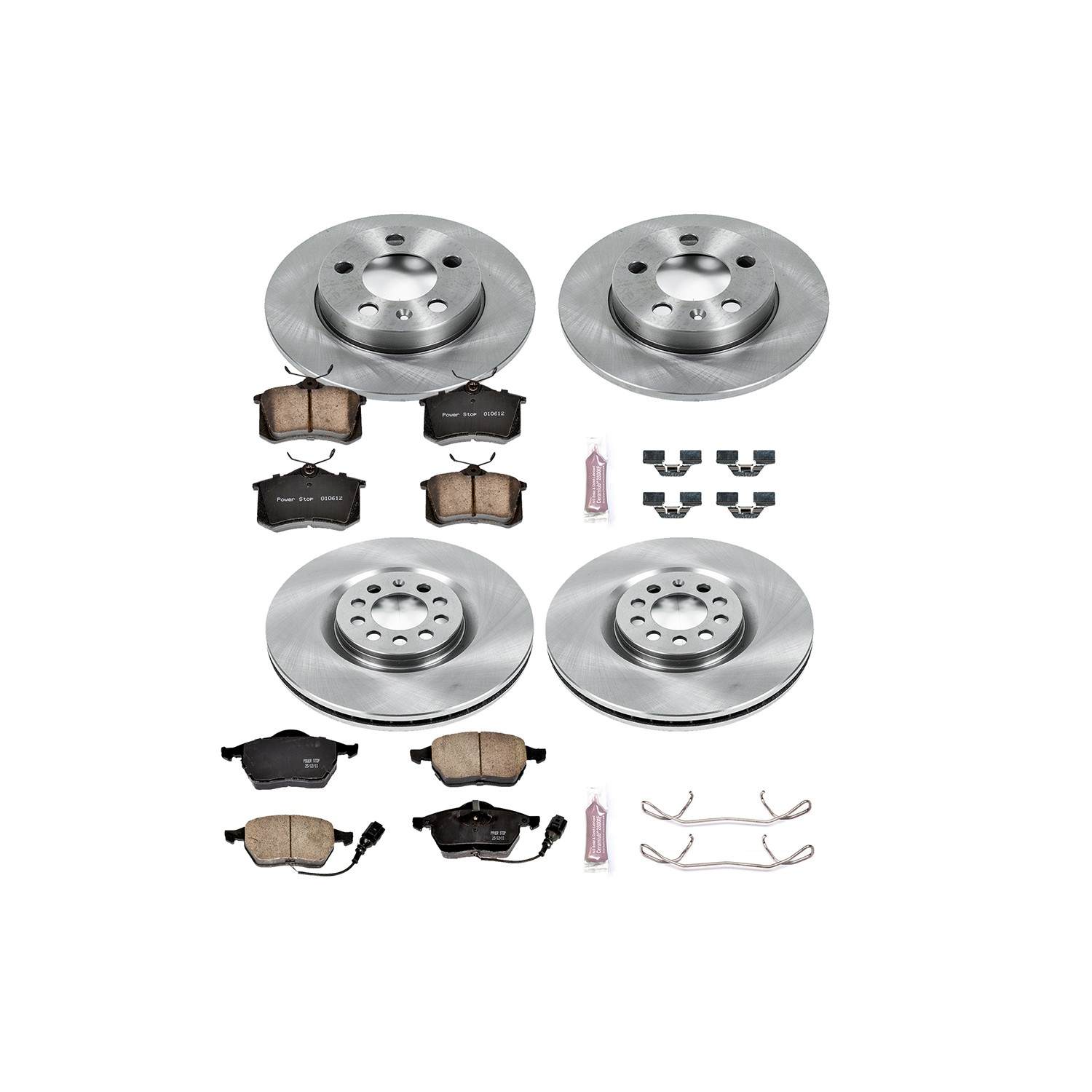Power Stop 00-06 Audi TT Quattro Front & Rear Autospecialty Brake Kit