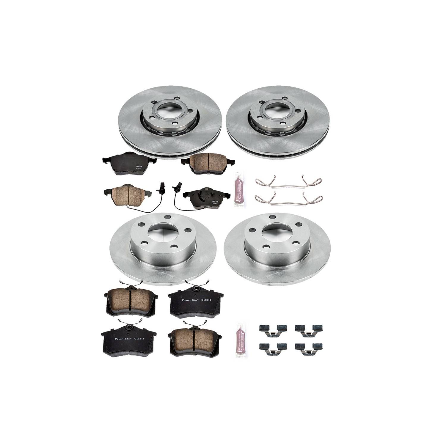 Power Stop 99-05 Volkswagen Passat Front & Rear Autospecialty Brake Kit