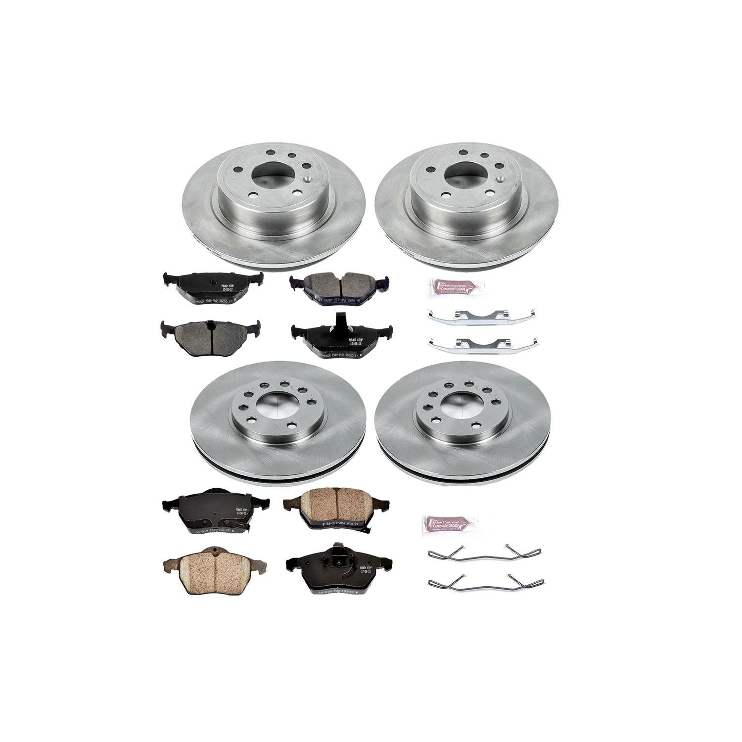 Power Stop 99-06 Saab 9-5 Front & Rear Autospecialty Brake Kit