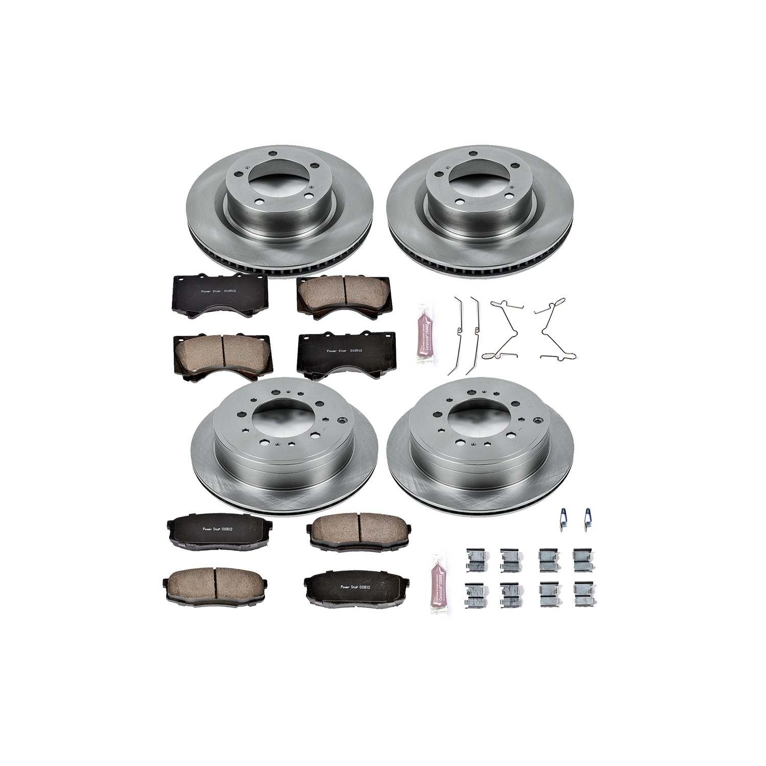 Power Stop 16-18 Lexus LX570 Front & Rear Autospecialty Brake Kit