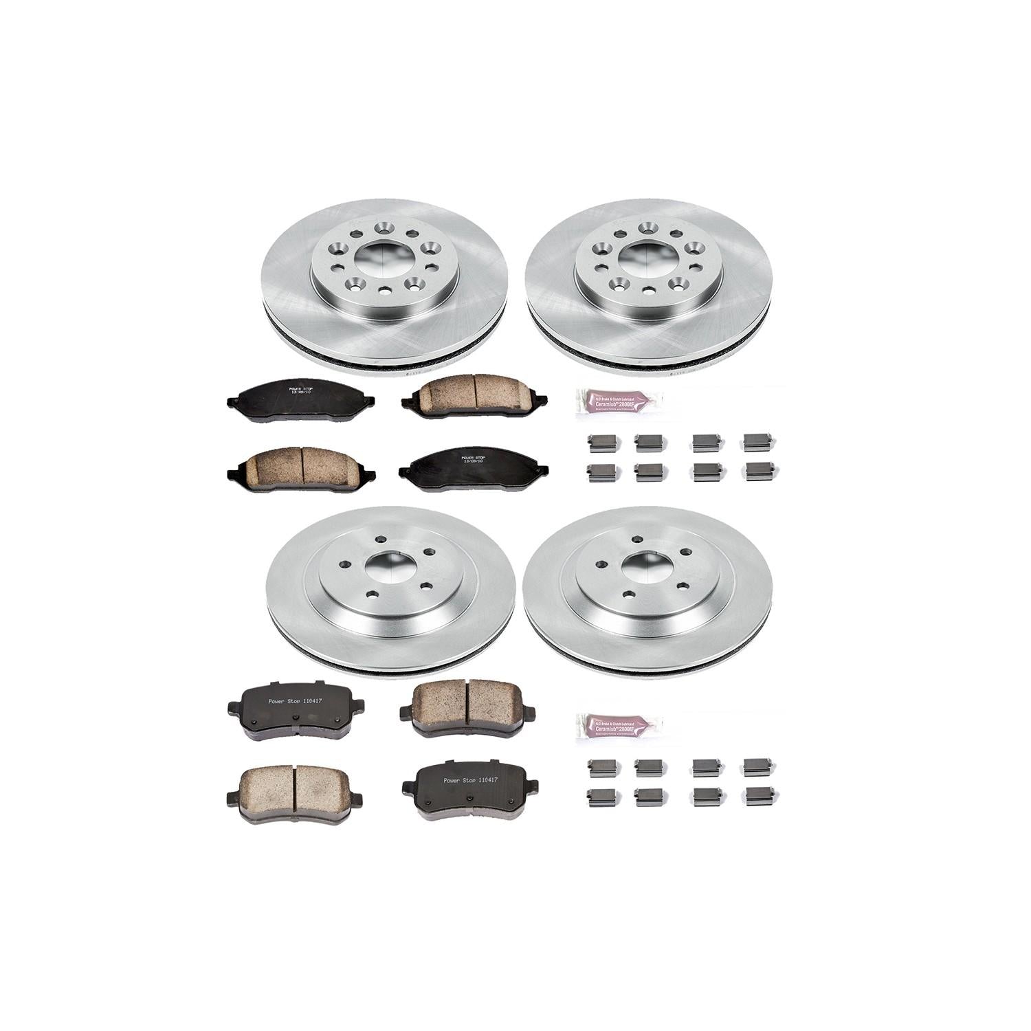 Power Stop 04-07 Ford Freestar Front & Rear Autospecialty Brake Kit