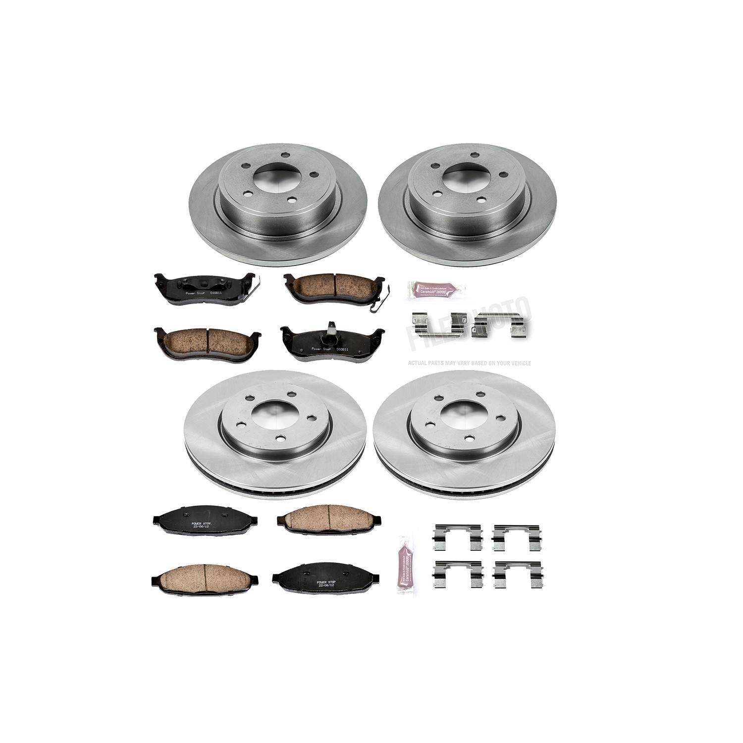 Power Stop 04-08 Chrysler Pacifica Front & Rear Autospecialty Brake Kit