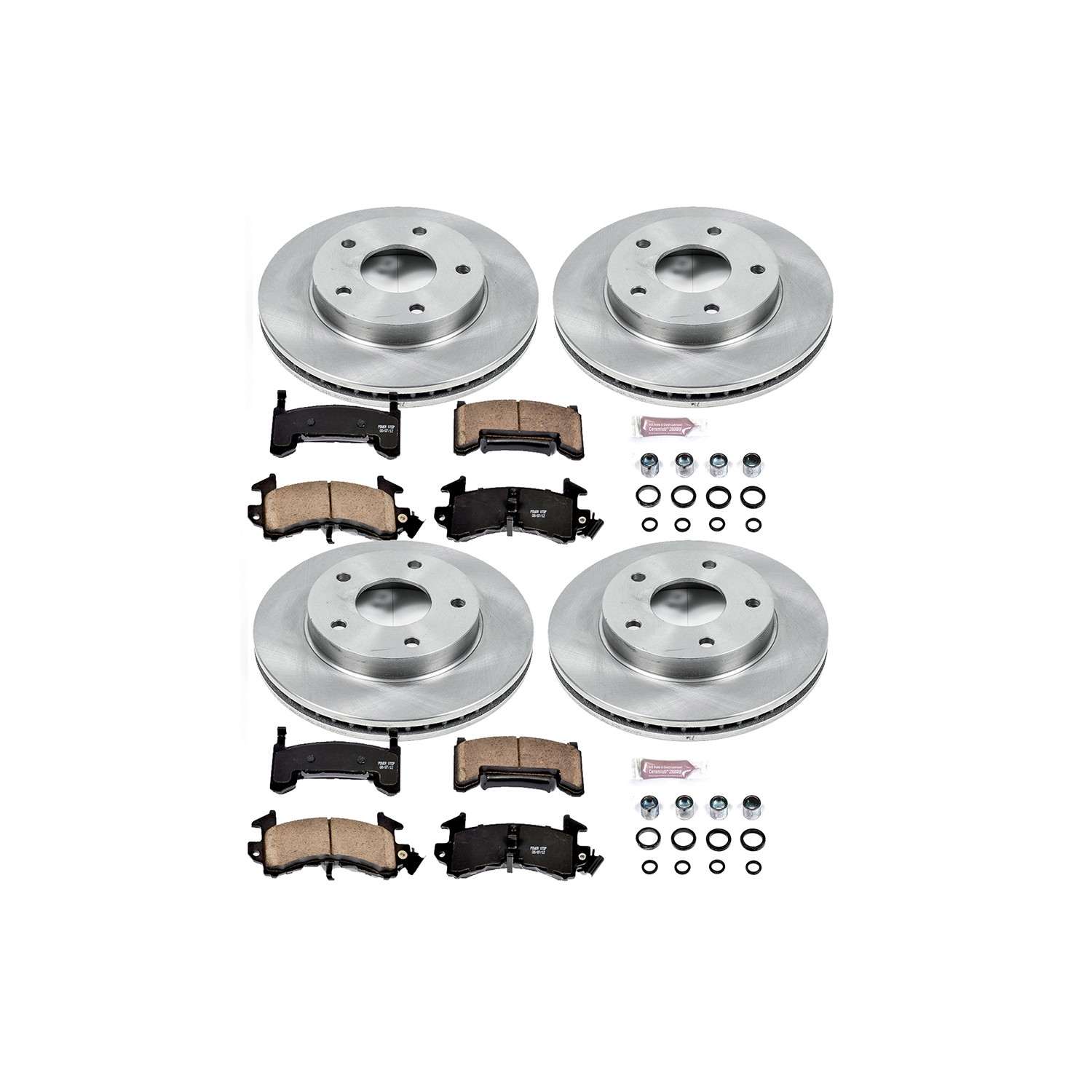 Power Stop 79-85 Oldsmobile Toronado Front & Rear Autospecialty Brake Kit